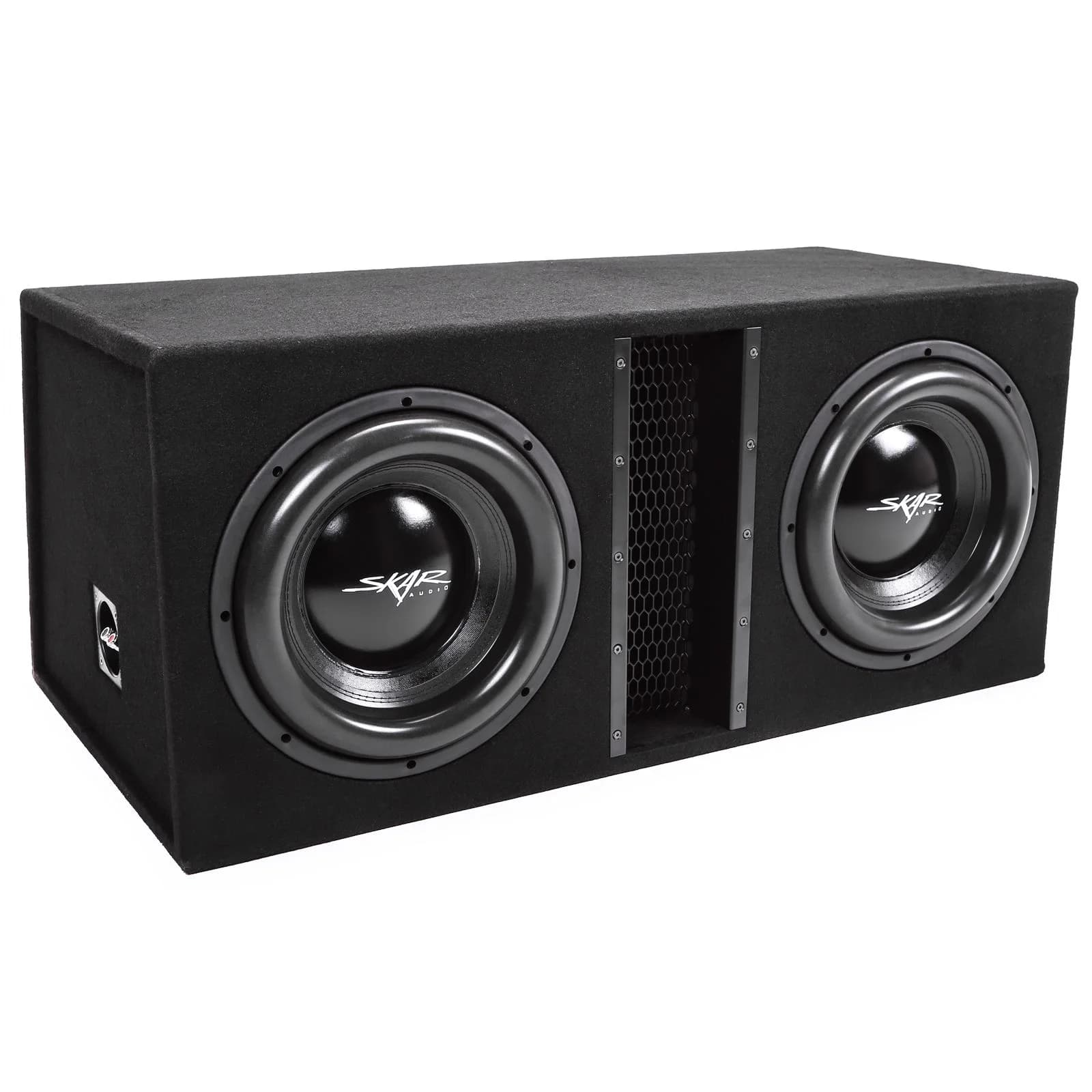 Skar Audio EVL-1X12D2 | Single 12" 2,500 Watt EVL Series Loaded Vented Subwoofer Enclosure
