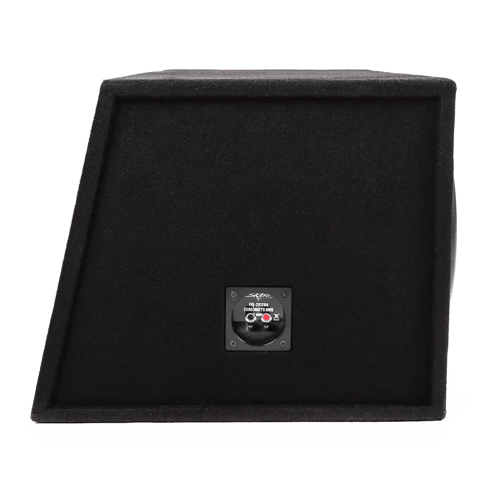 Skar Audio EVL-1X12D2 | Single 12" 2,500 Watt EVL Series Loaded Vented Subwoofer Enclosure