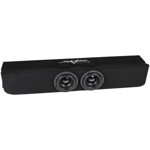 Dual 8" 2,400W Max Power Loaded Subwoofer Enclosure Compatible with 2017-2026 Ford Super Duty (F-250/350/450) SuperCrew Cab Trucks
