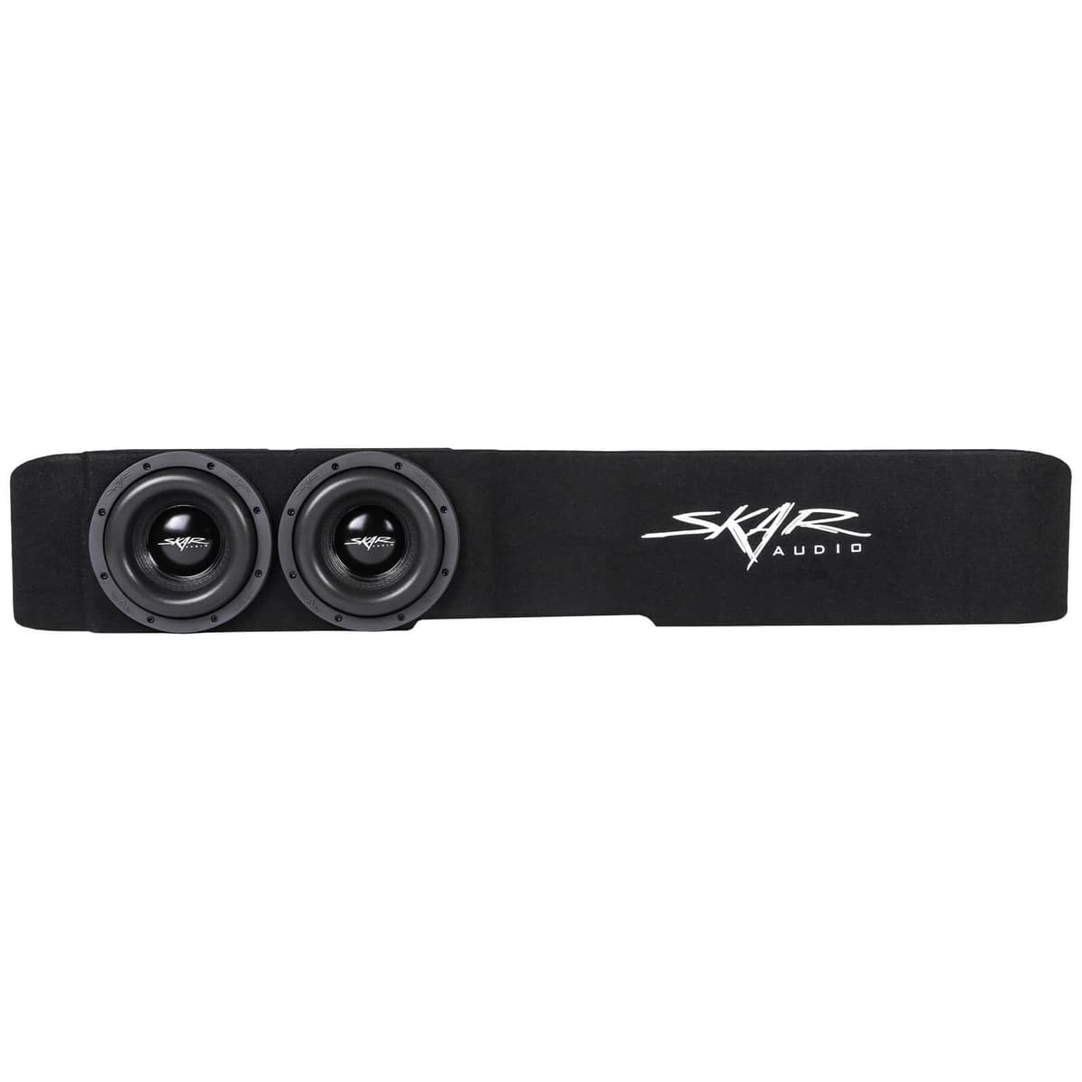 Skar Audio Dual 12" 1,600W Max Power Loaded Subwoofer Enclosure Compatible with 2014-2018 Chevy Silverado & GMC Sierra Crew Cab Trucks