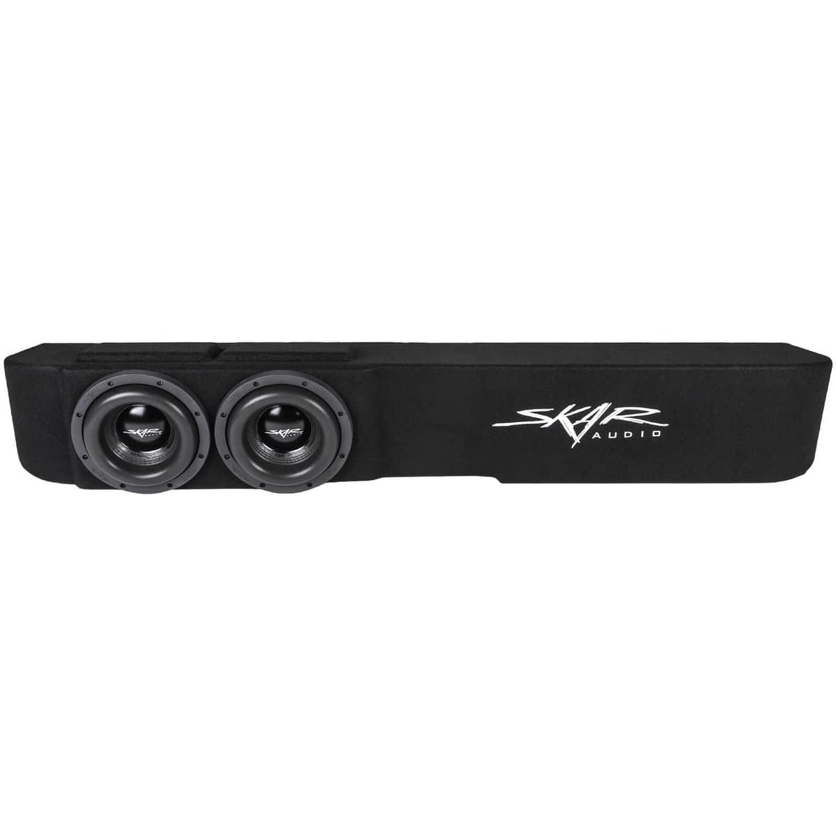 Skar Audio Dual 12" 1,600W Max Power Loaded Subwoofer Enclosure Compatible with 2014-2018 Chevy Silverado & GMC Sierra Crew Cab Trucks
