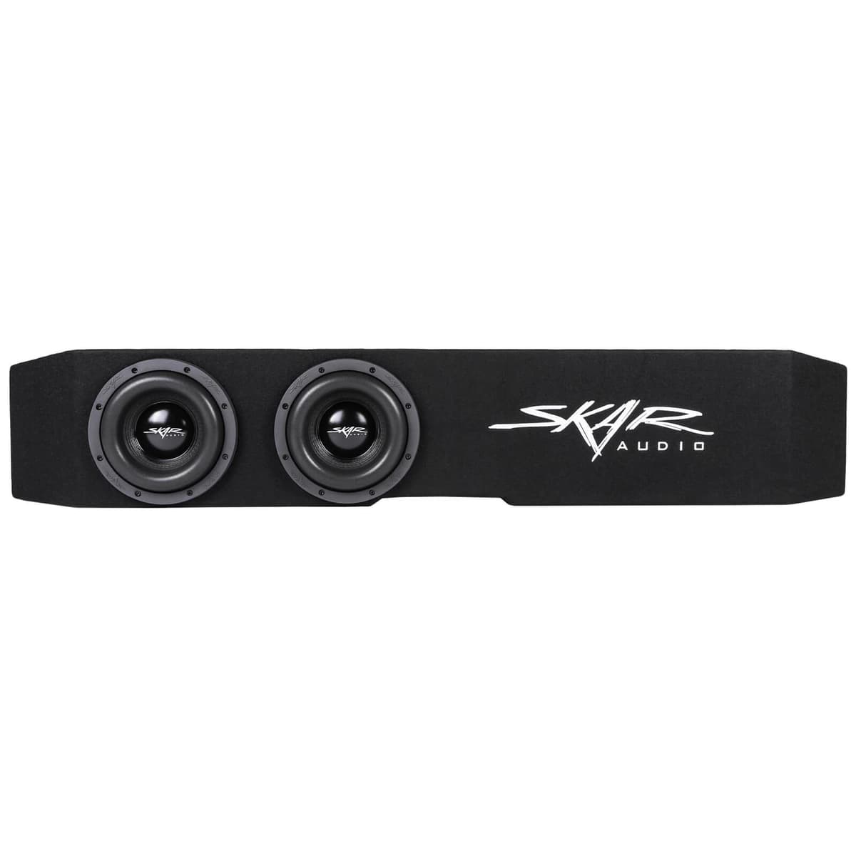 Skar Audio Dual 12" 2,000W Max Power Loaded Ported Subwoofer Enclosure Compatible with 2019-2025 Chevrolet Silverado/GMC Sierra Double Cab Trucks