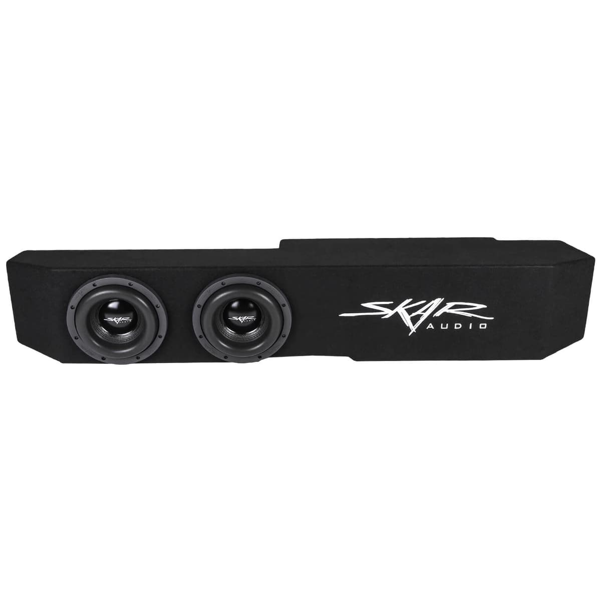 Skar Audio Dual 12" 2,000W Max Power Loaded Ported Subwoofer Enclosure Compatible with 2019-2025 Chevrolet Silverado/GMC Sierra Double Cab Trucks
