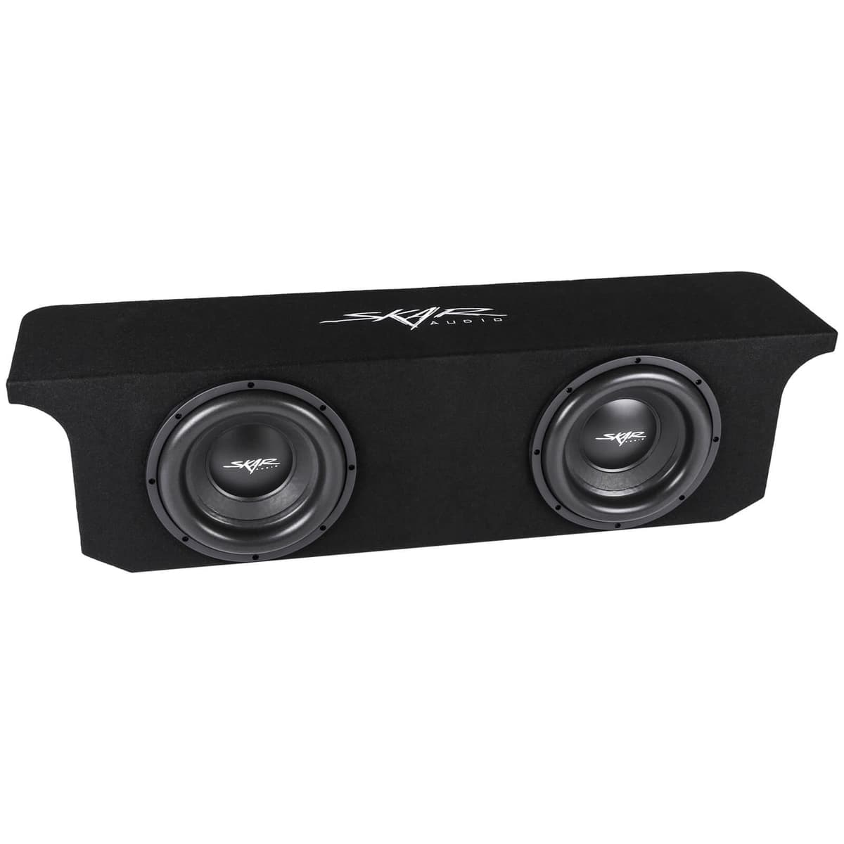 Dual 12" 2,400W Max Power Loaded Subwoofer Enclosure Compatible with 2007-2018 Jeep Wrangler Unlimited (JK) 4-Door Vehicles