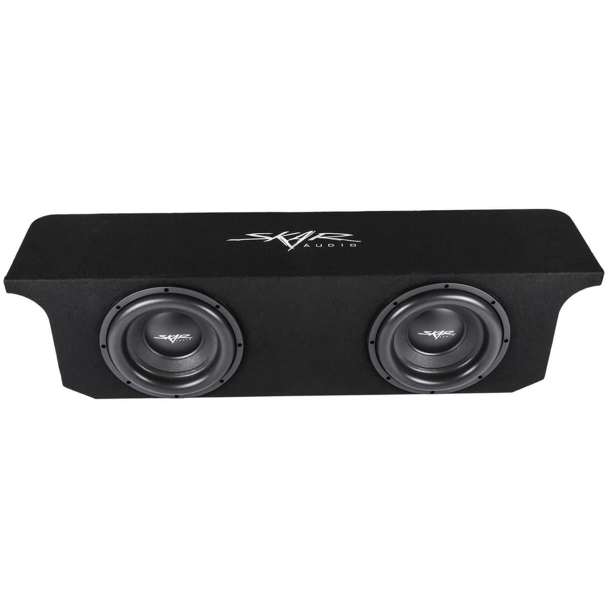 Skar Audio Dual 12" 2,400W Max Power Loaded Subwoofer Enclosure Compatible with 2007-2018 Jeep Wrangler Unlimited (JK) 4-Door Vehicles