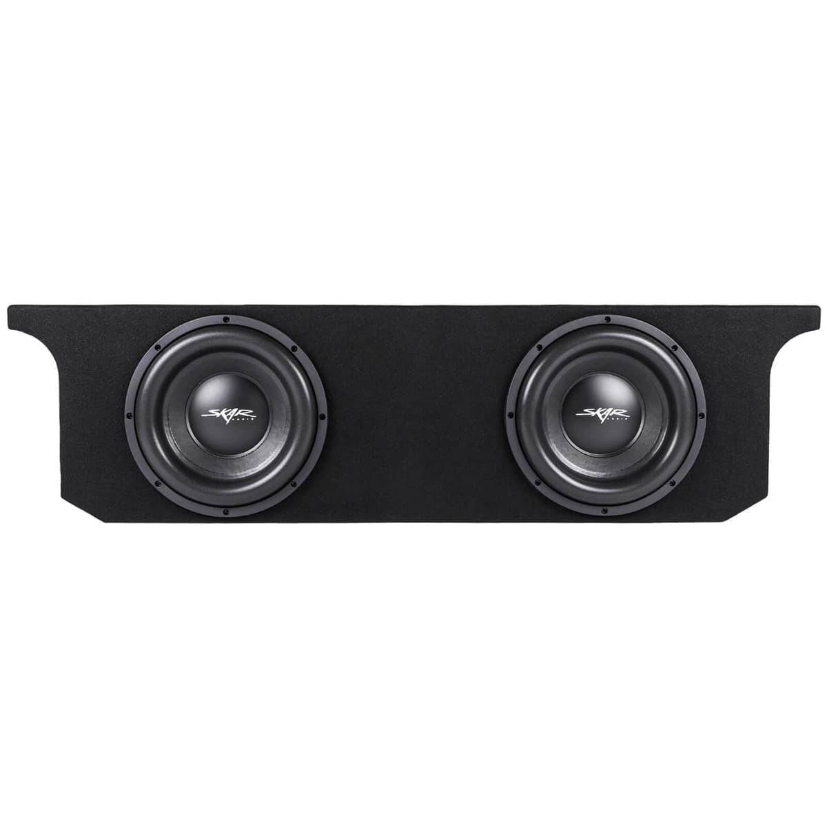 Skar Audio Dual 12" 2,400W Max Power Loaded Subwoofer Enclosure Compatible with 2007-2018 Jeep Wrangler Unlimited (JK) 4-Door Vehicles