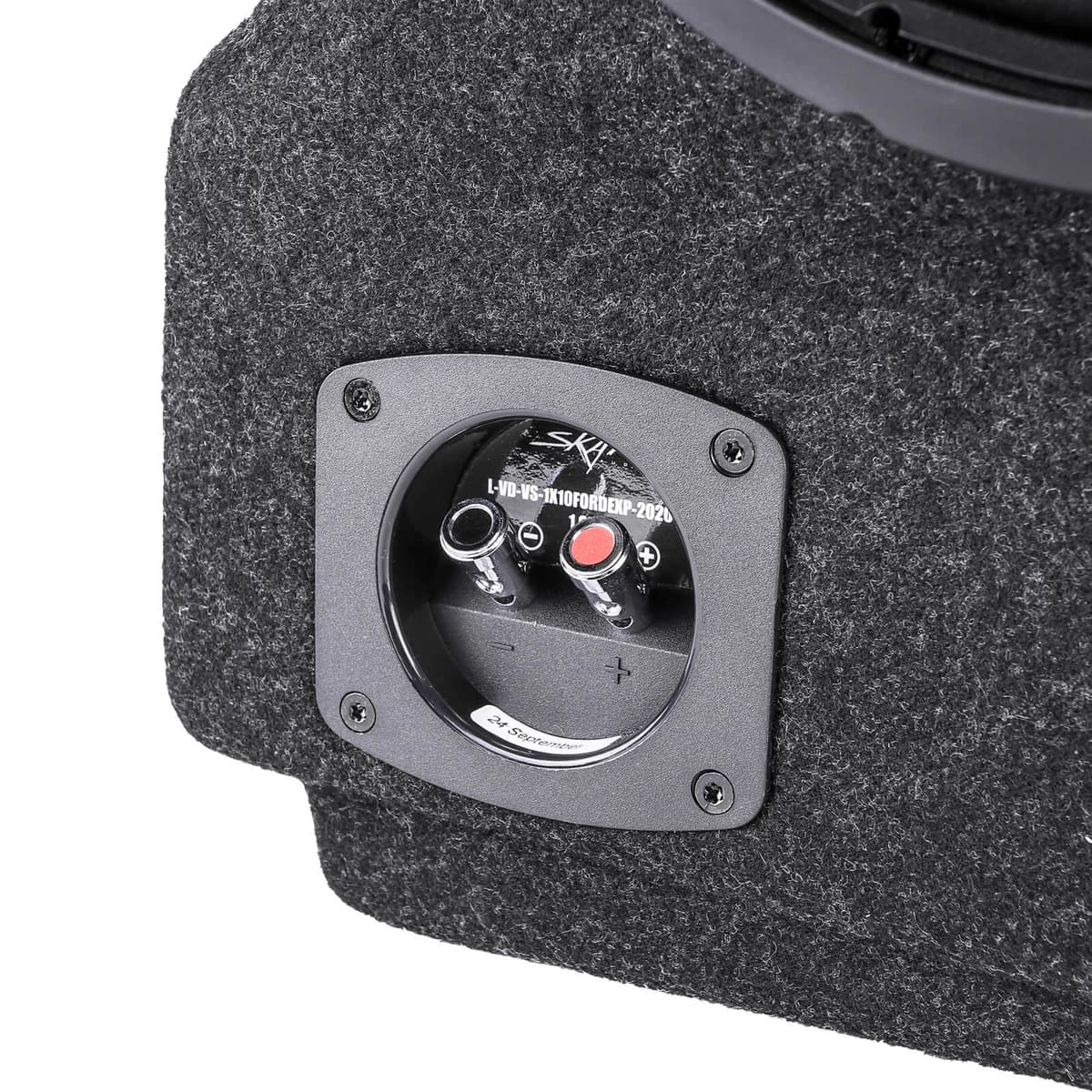 Skar Audio Single 10" 800W Max Power Loaded Subwoofer Enclosure Compatible with 2020-2025 Ford Explorer Vehicles
