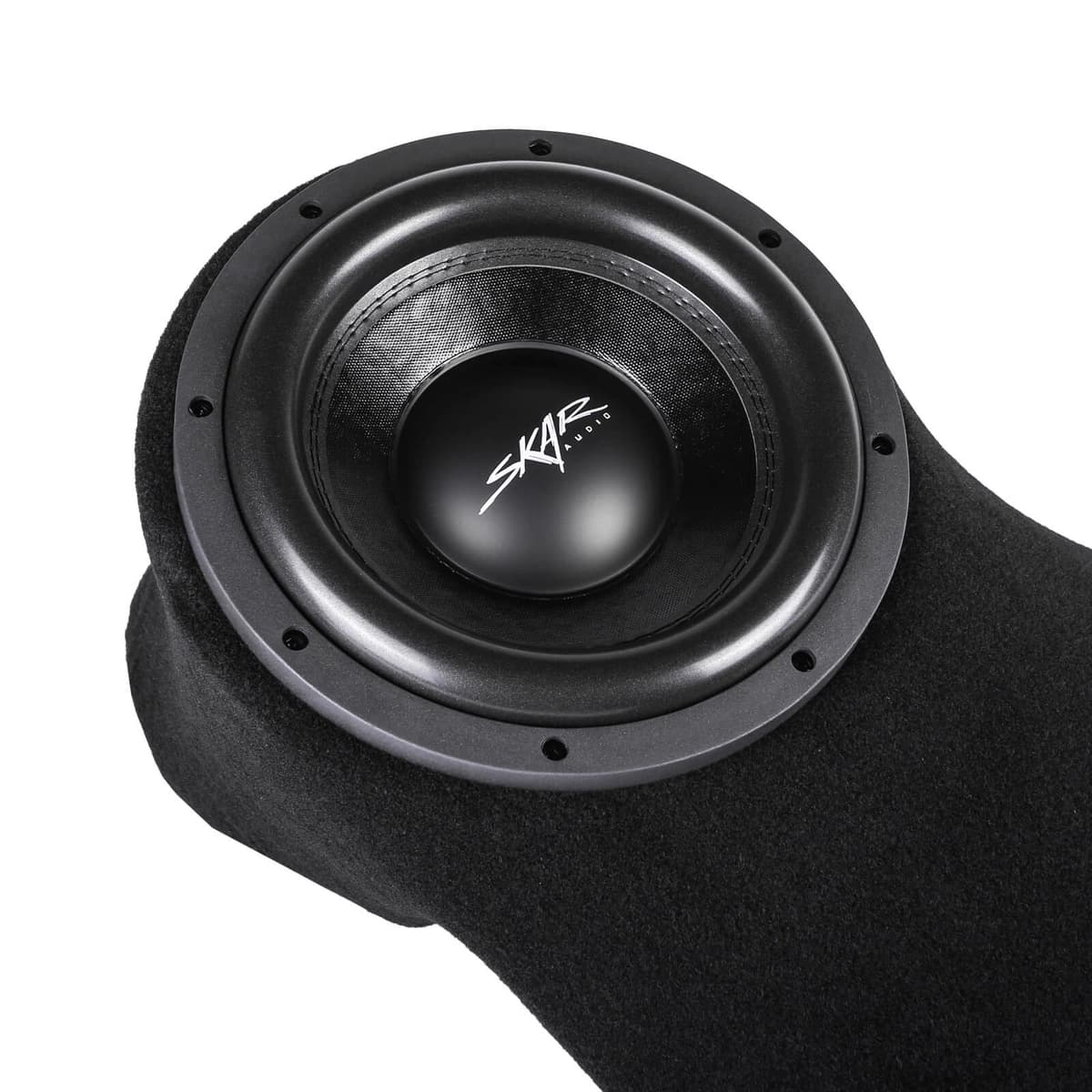 Skar Audio Single 10" 800W Max Power Loaded Subwoofer Enclosure Compatible with 2018-2025 Jeep Wrangler JL 4-Door Vehicles (Driver Side)