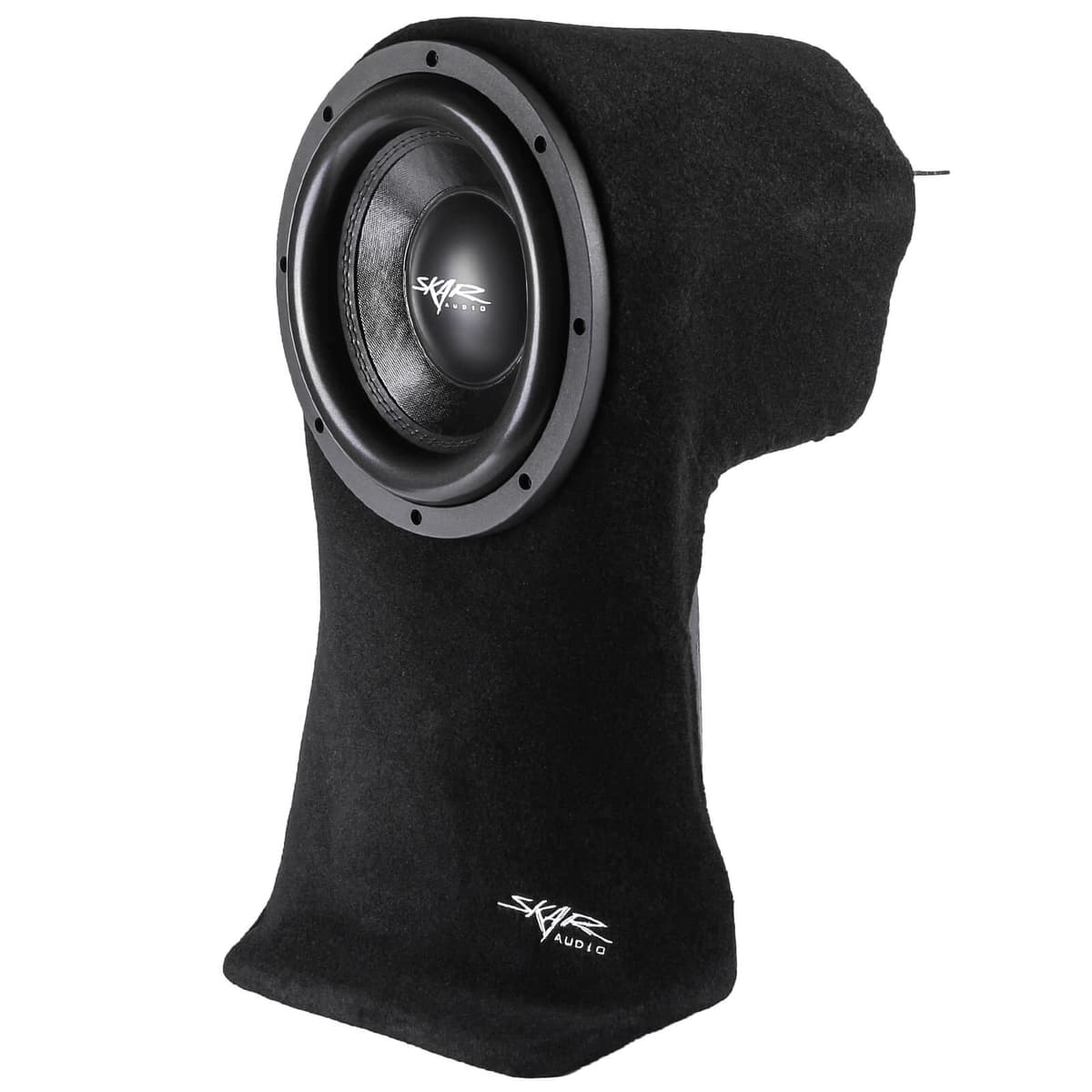 Skar Audio Single 10" 800W Max Power Loaded Subwoofer Enclosure Compatible with 2018-2025 Jeep Wrangler JL 4-Door Vehicles (Driver Side)