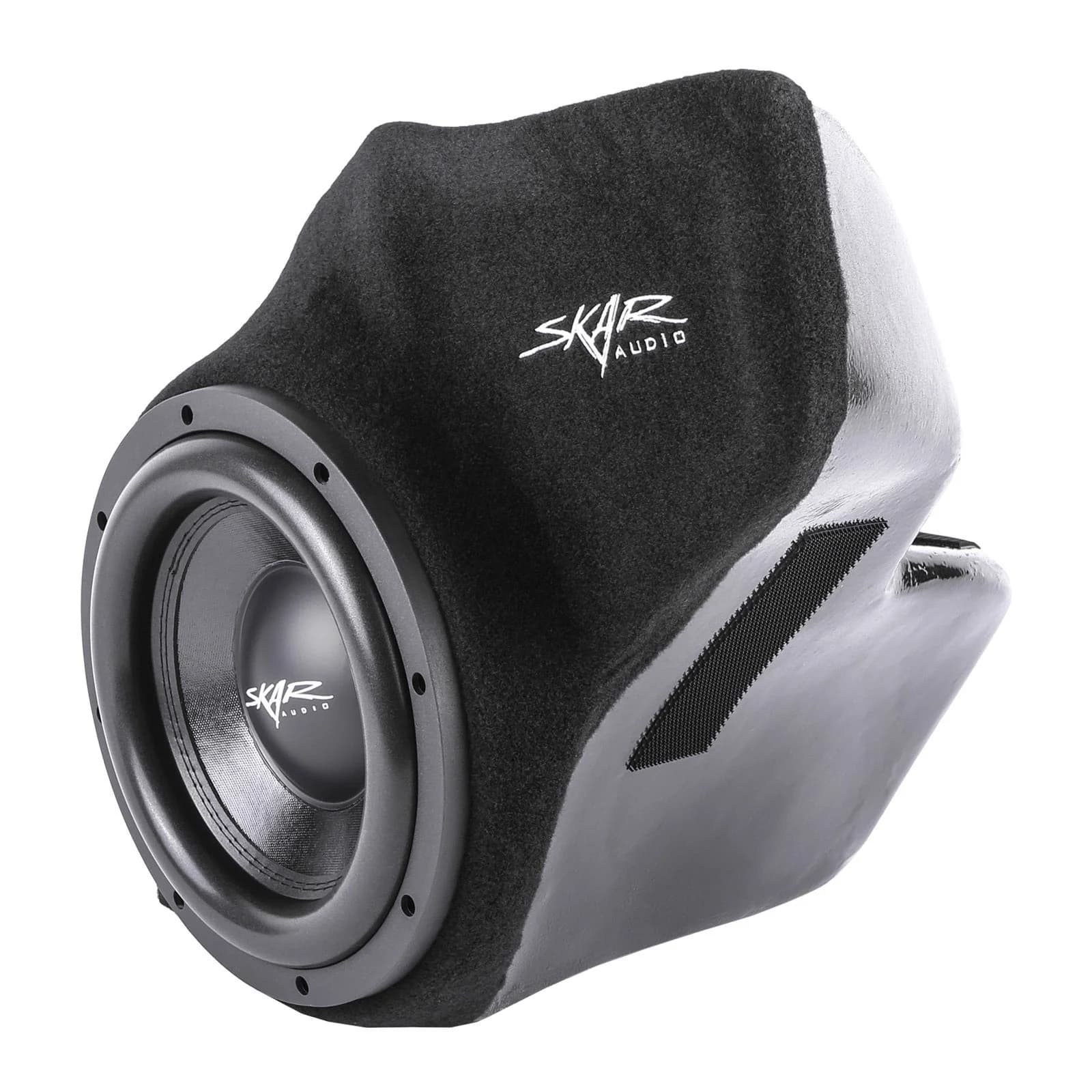 Skar Audio Single 10" 800W Max Power Loaded Subwoofer Enclosure Compatible with 2017-2023 Tesla Model 3 Vehicles