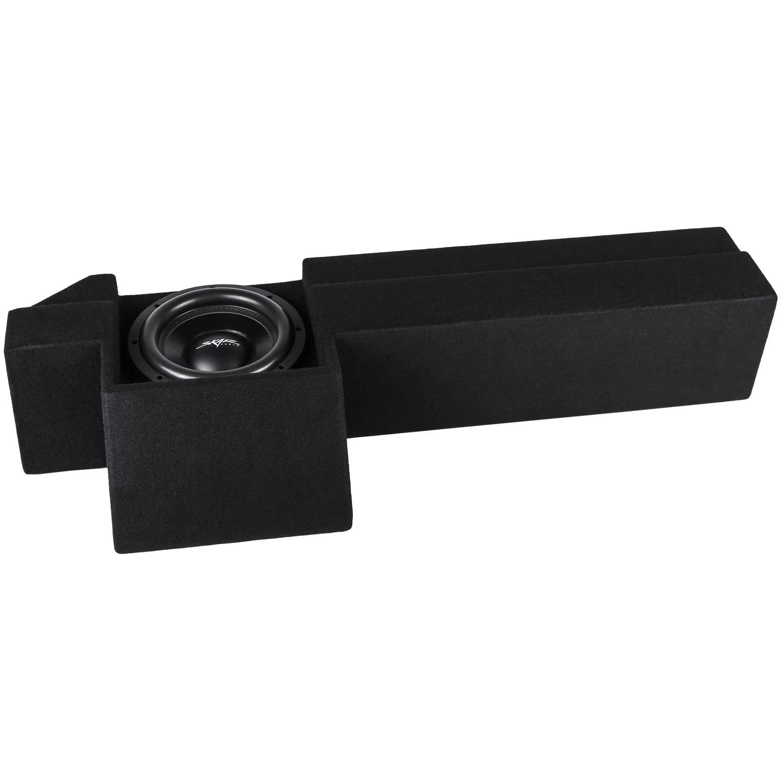 Dual 12" 1,600W Max Power Loaded Subwoofer Enclosure Compatible with 2019-2025 Ram 1500 (5th Gen) Crew Cab Trucks