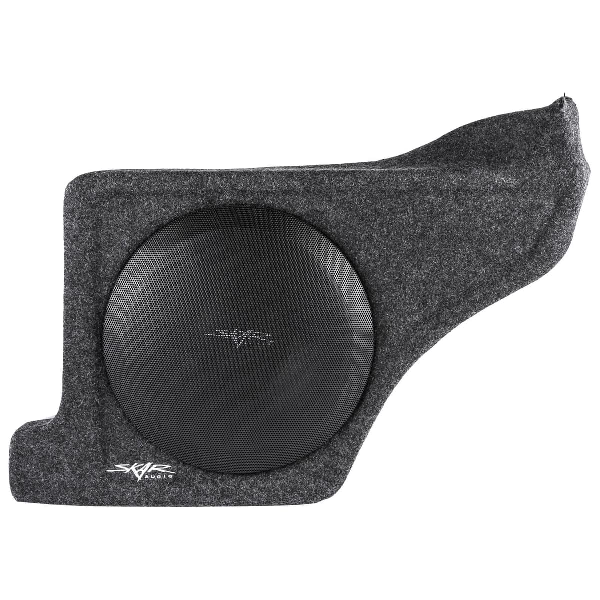 Single 12" 800W Max Power Loaded Subwoofer Enclosure Compatible with 2009-2023 Dodge Challenger Vehicles