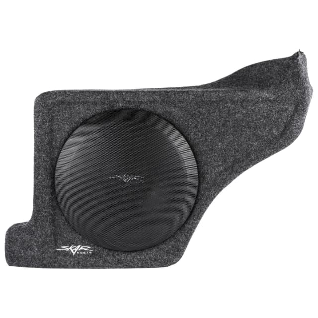 Single 12" 800W Max Power Loaded Subwoofer Enclosure Compatible with 2009-2023 Dodge Challenger Vehicles