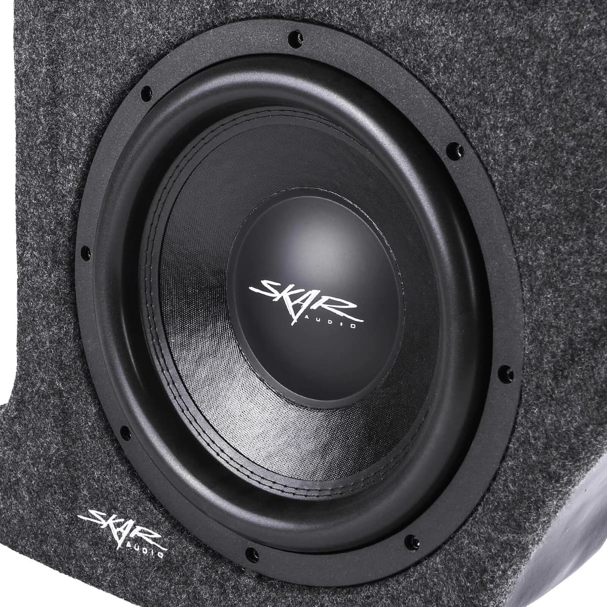 Skar Audio Single 12" 800W Max Power Loaded Subwoofer Enclosure Compatible with 2009-2023 Dodge Challenger Vehicles