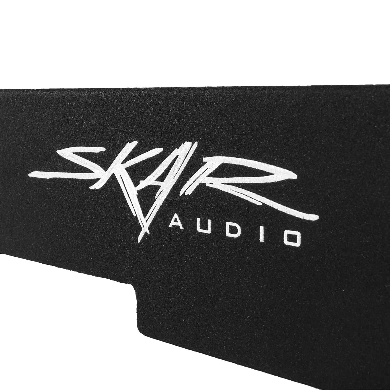 Skar Audio Dual 12" 1,600W Max Power Loaded Subwoofer Enclosure Compatible with 2015-2026 Ford F-150 Super Crew Cab Trucks