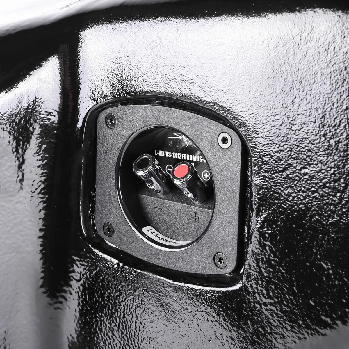 Skar Audio Single 12" 800W Max Power Loaded Subwoofer Enclosure Compatible with 2015-2025 Ford Mustang Hardtop Vehicles