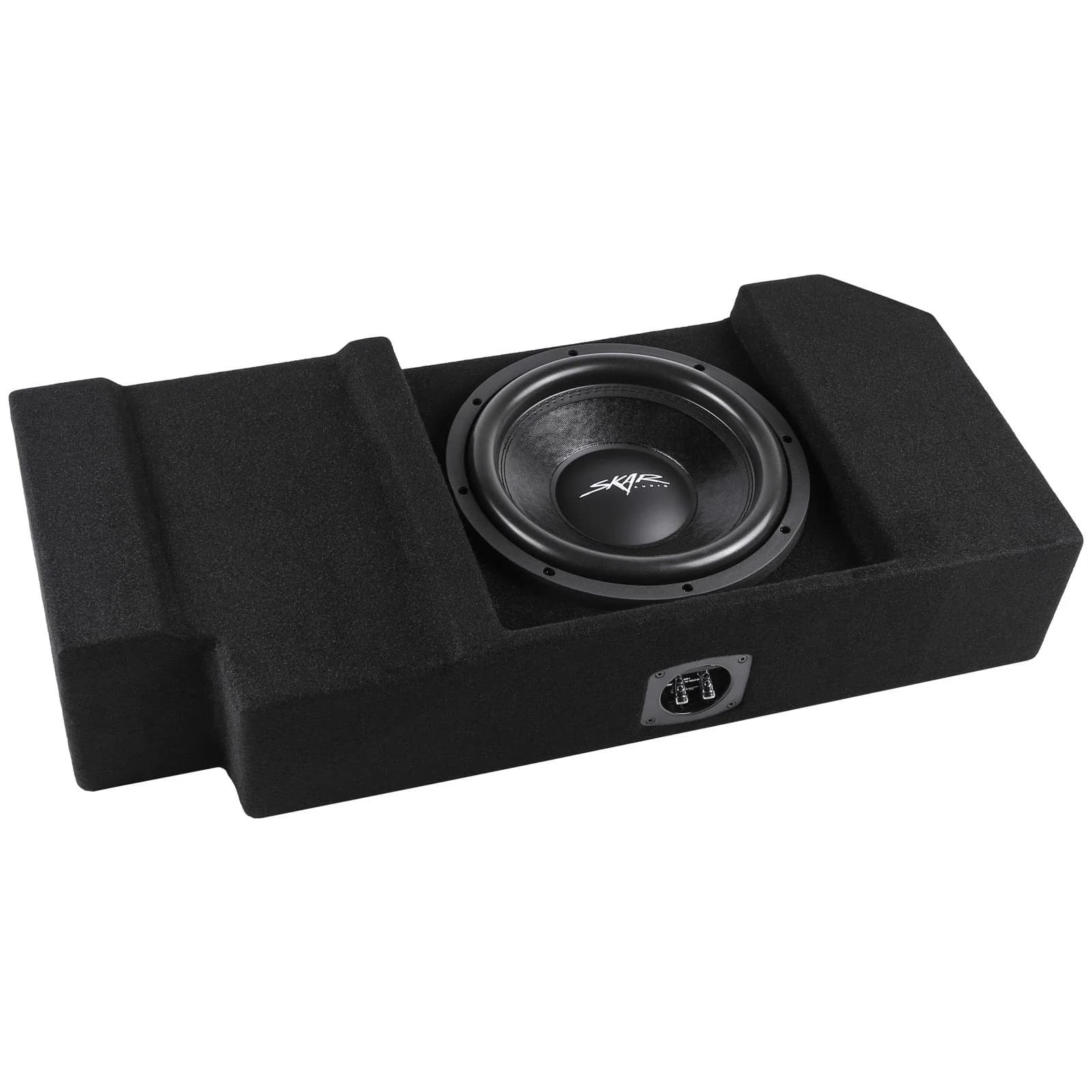 Skar Audio Quad 8" 3200W Max Power Loaded Ported Subwoofer Enclosure Compatible with 2019-2025 Chevy Silverado & GMC Sierra Crew Cab Trucks