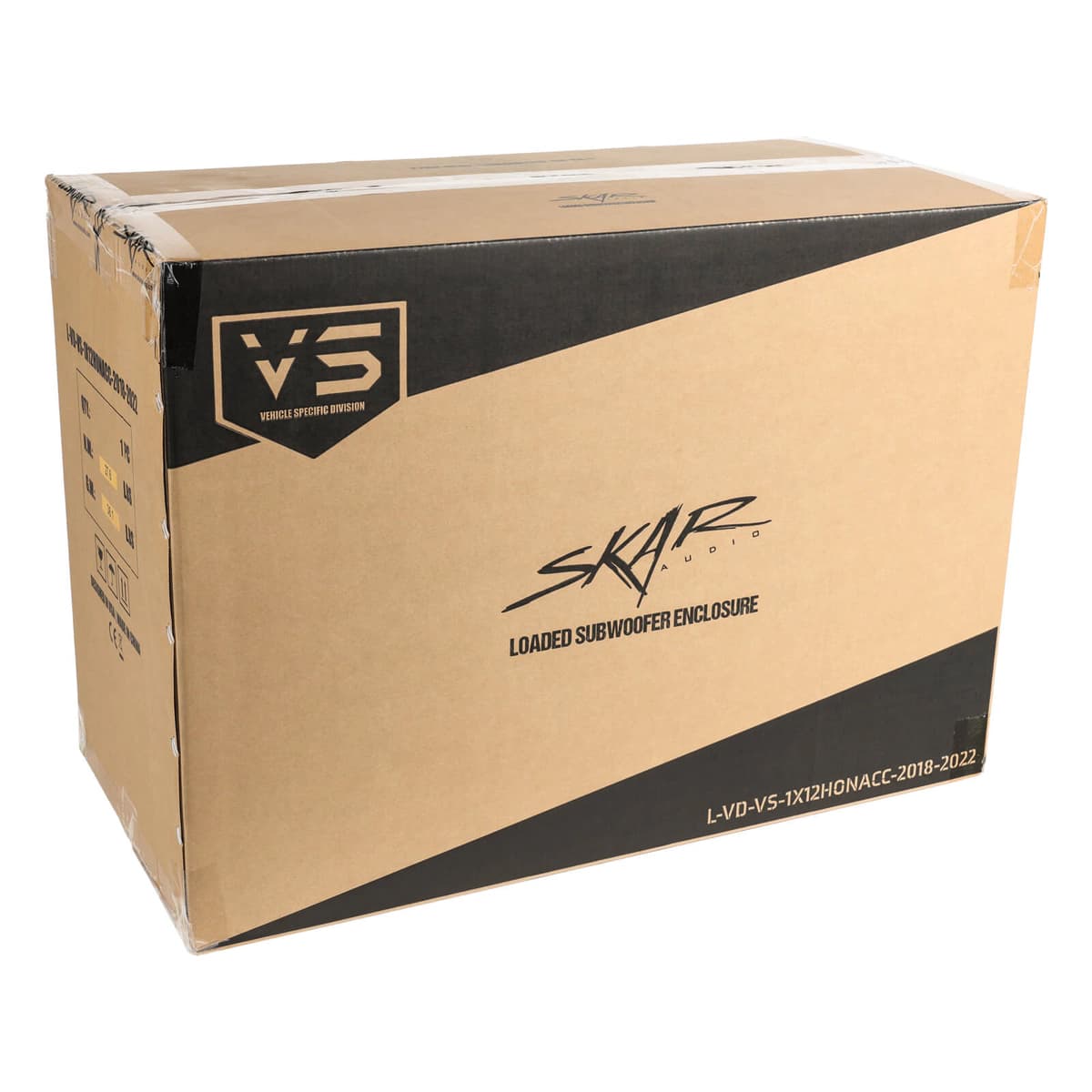 Skar Audio Single 12" 800W Max Power Loaded Subwoofer Enclosure Compatible with 2018-2022 Honda Accord Vehicles