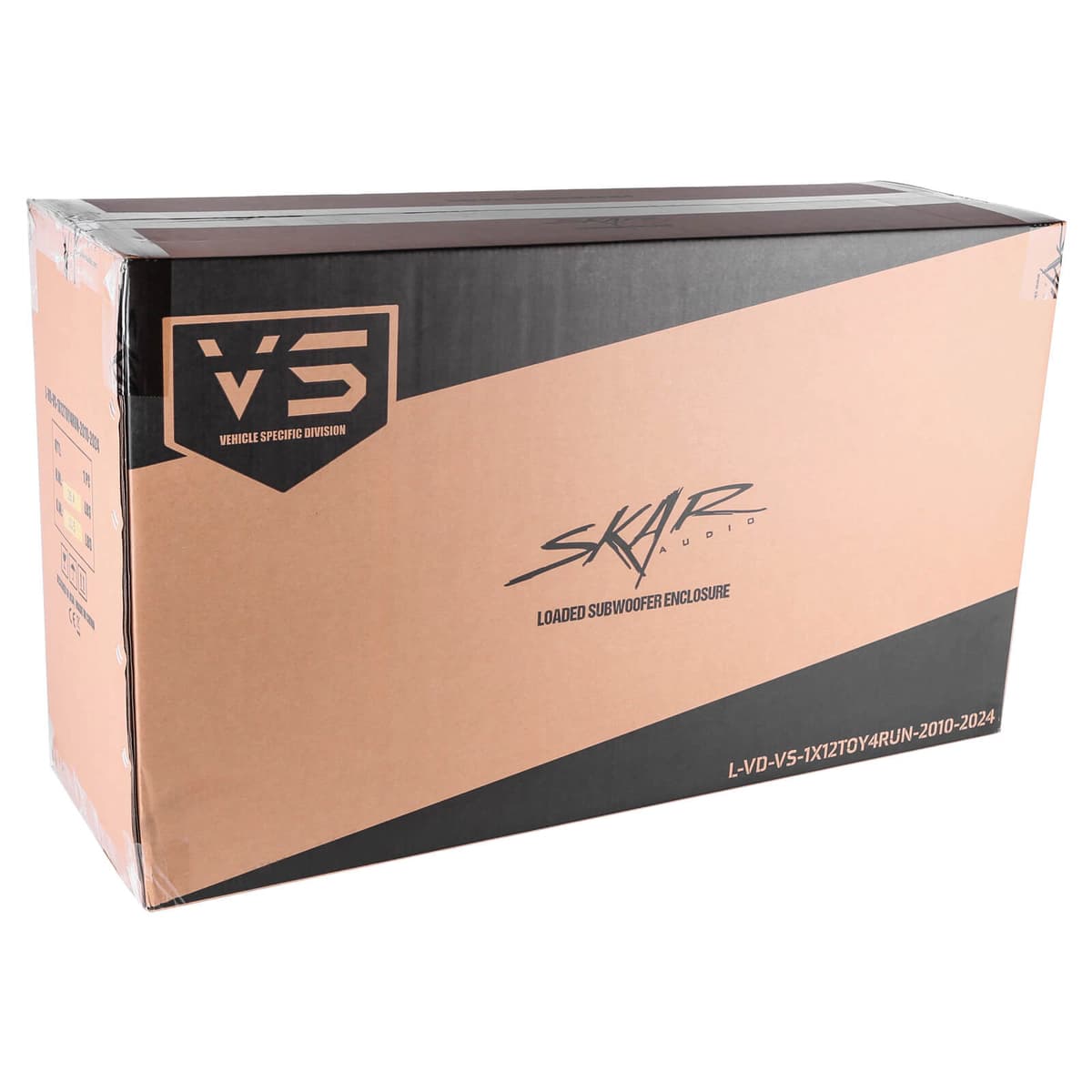 Skar Audio Single 12" 800W Max Power Loaded Subwoofer Enclosure Compatible with 2010-2024 Toyota 4Runner Vehicles