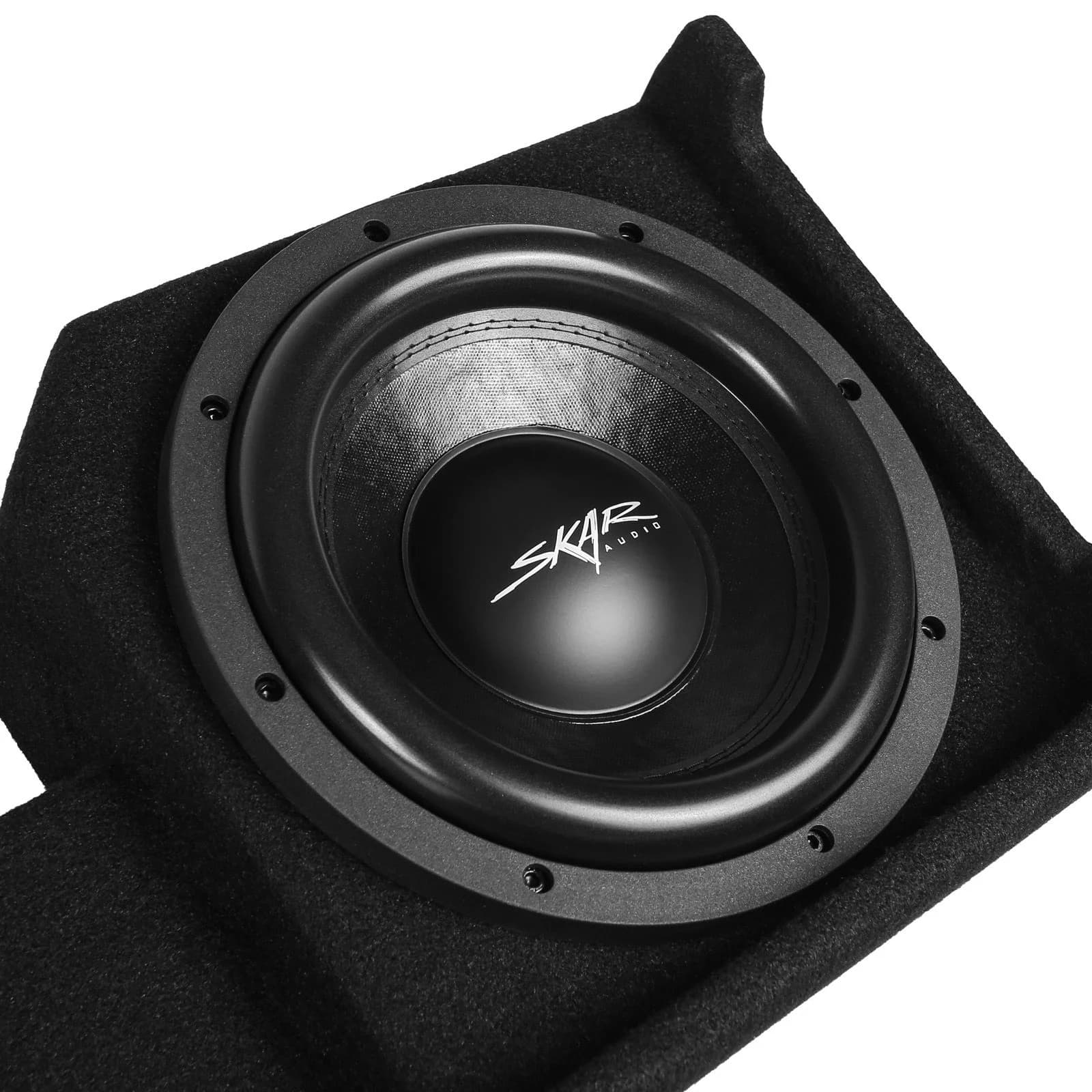 Skar Audio Dual 10" 1,600W Max Power Loaded Subwoofer Enclosure Compatible with 2004-2008 Ford F-150 Super Cab Trucks