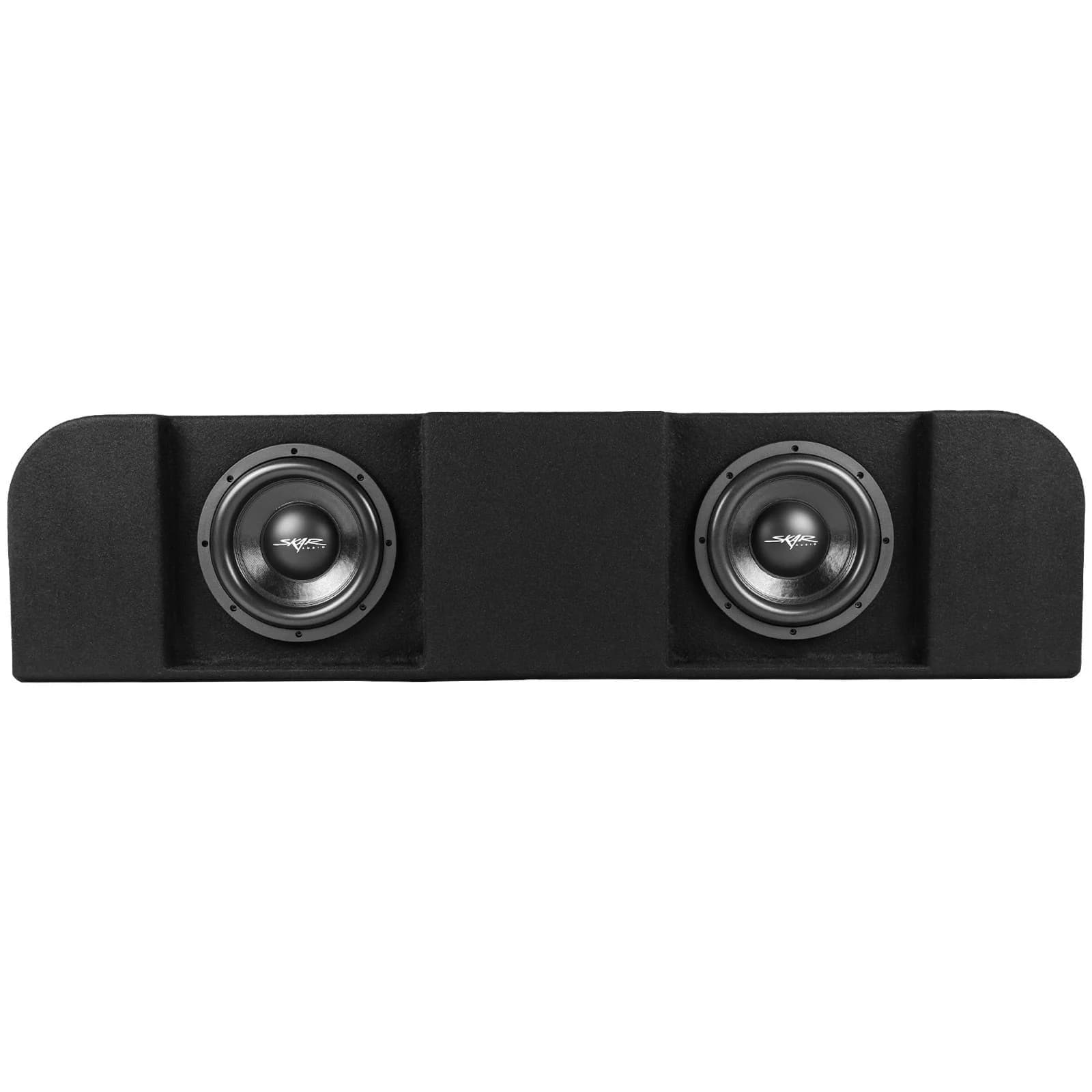 Skar Audio Dual 12" 1,600W Max Power Loaded Subwoofer Enclosure Compatible with 2015-2026 Ford F-150 Super Crew Cab Trucks