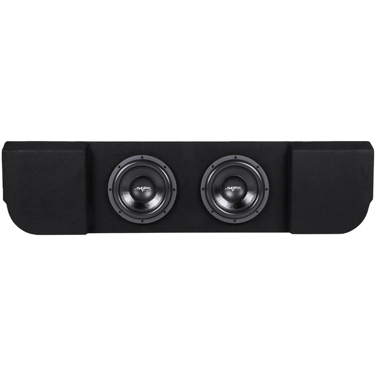 Skar Audio Quad 8" 3,200W Max Power Loaded Subwoofer Enclosure Compatible with 2017-2025 Ford Super Duty (F-250/350/450) SuperCrew Cab Trucks