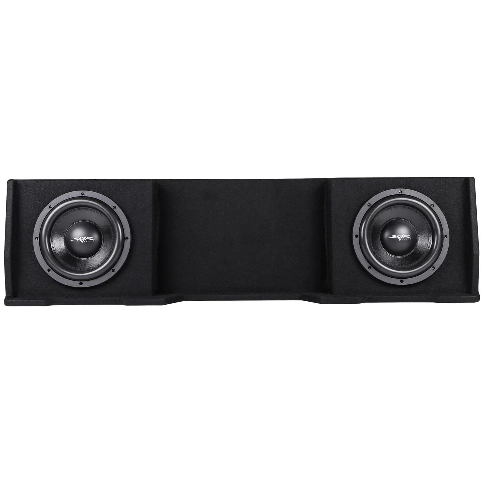Skar Audio Dual 12" 1,600W Max Power Loaded Subwoofer Enclosure Compatible with 1999-2006 Chevrolet Silverado/GMC Sierra Extended Cab Trucks