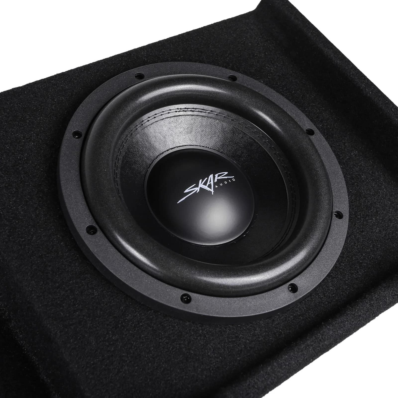 Skar Audio Dual 12" 1,600W Max Power Loaded Subwoofer Enclosure Compatible with 1999-2006 Chevrolet Silverado/GMC Sierra Extended Cab Trucks