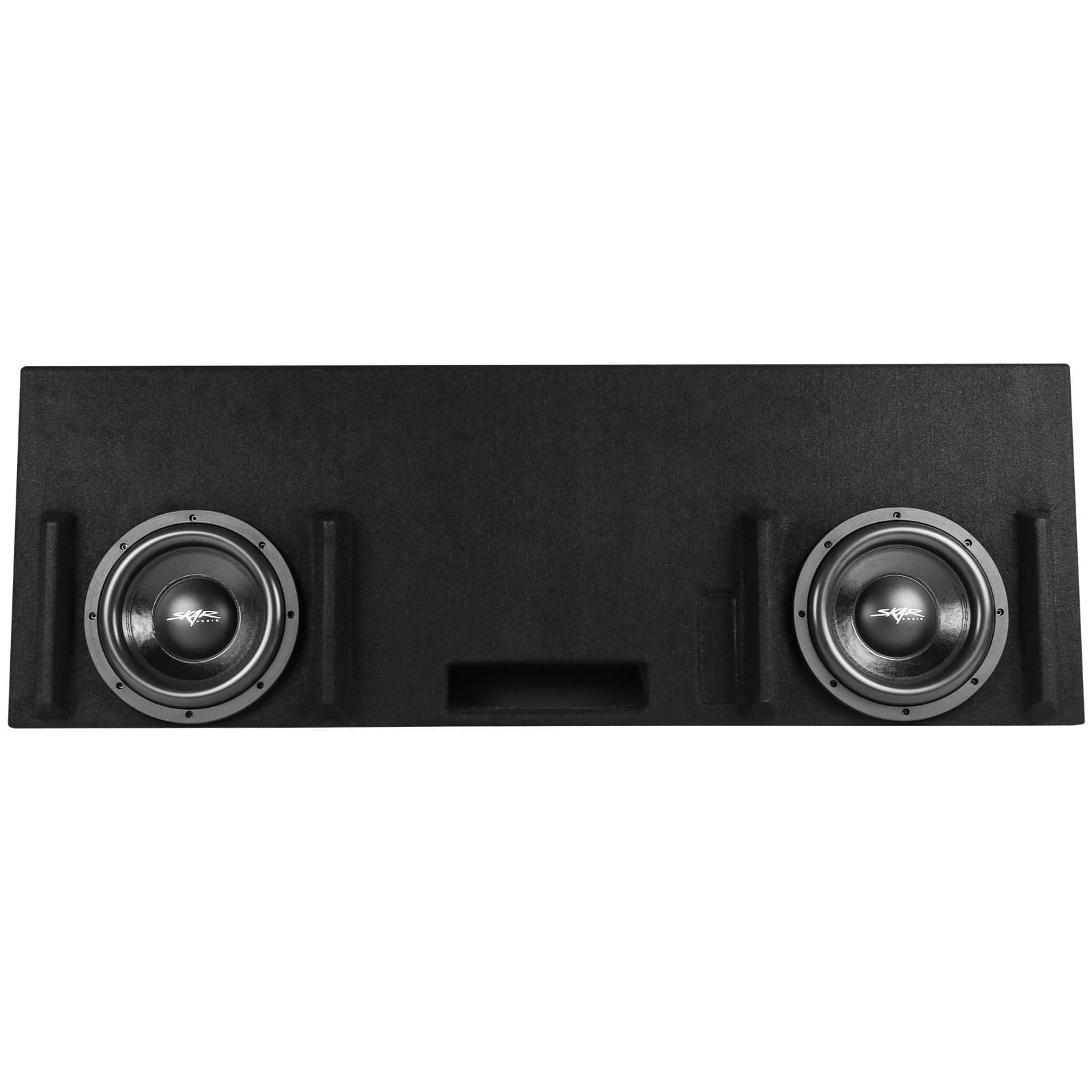 Skar Audio Dual 10" 1,600W Max Power Loaded Ported Subwoofer Enclosure Compatible with 2014-2021 Toyota Tundra Crew Max Cab Trucks