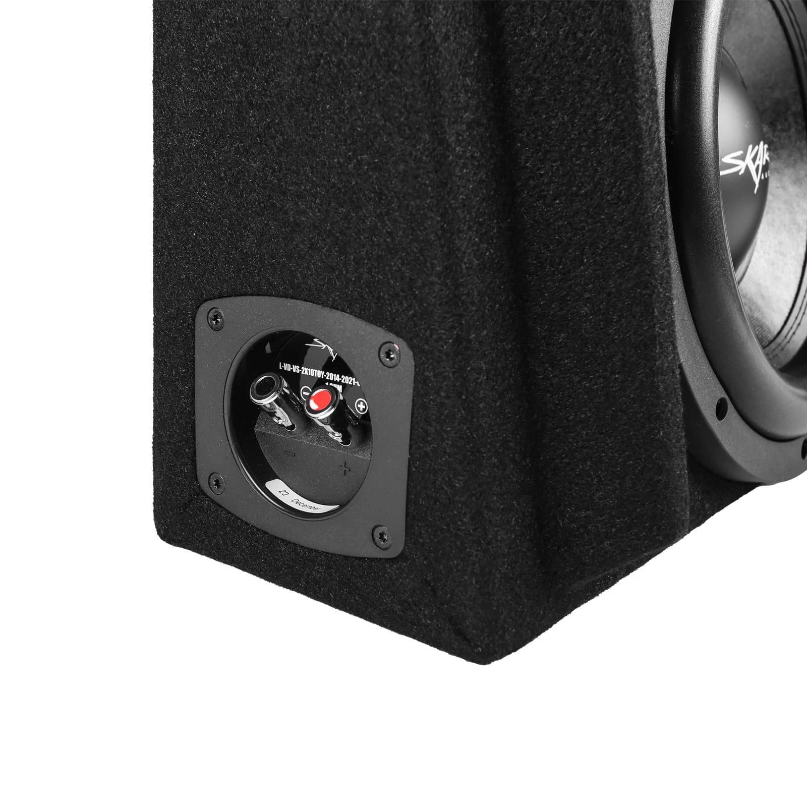Skar Audio Dual 10" 1,600W Max Power Loaded Ported Subwoofer Enclosure Compatible with 2014-2021 Toyota Tundra Crew Max Cab Trucks