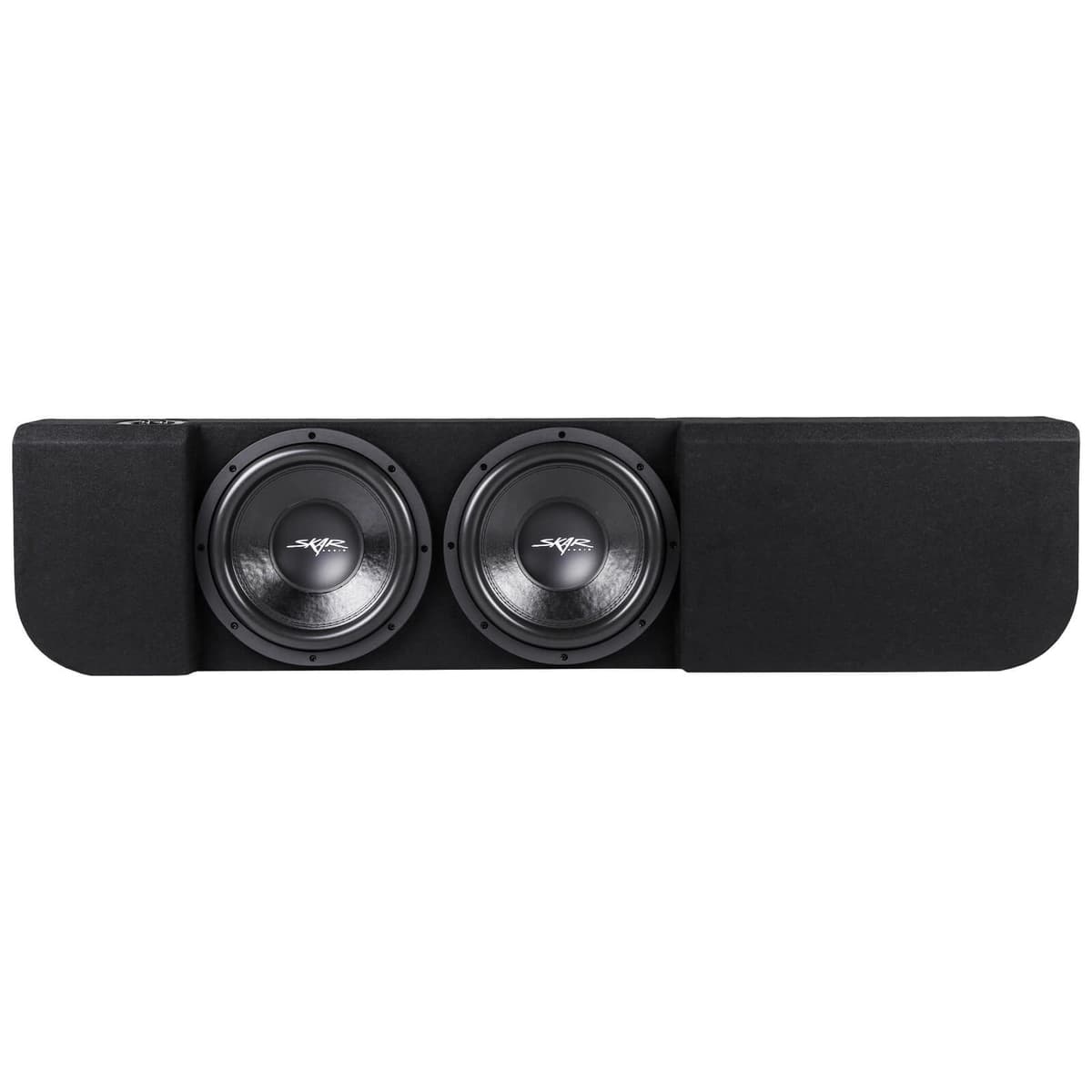 Skar Audio Dual 12" 1,600W Max Power Loaded Ported Subwoofer Enclosure Compatible with 2009-2014 Ford F-150 Super Crew Cab Trucks