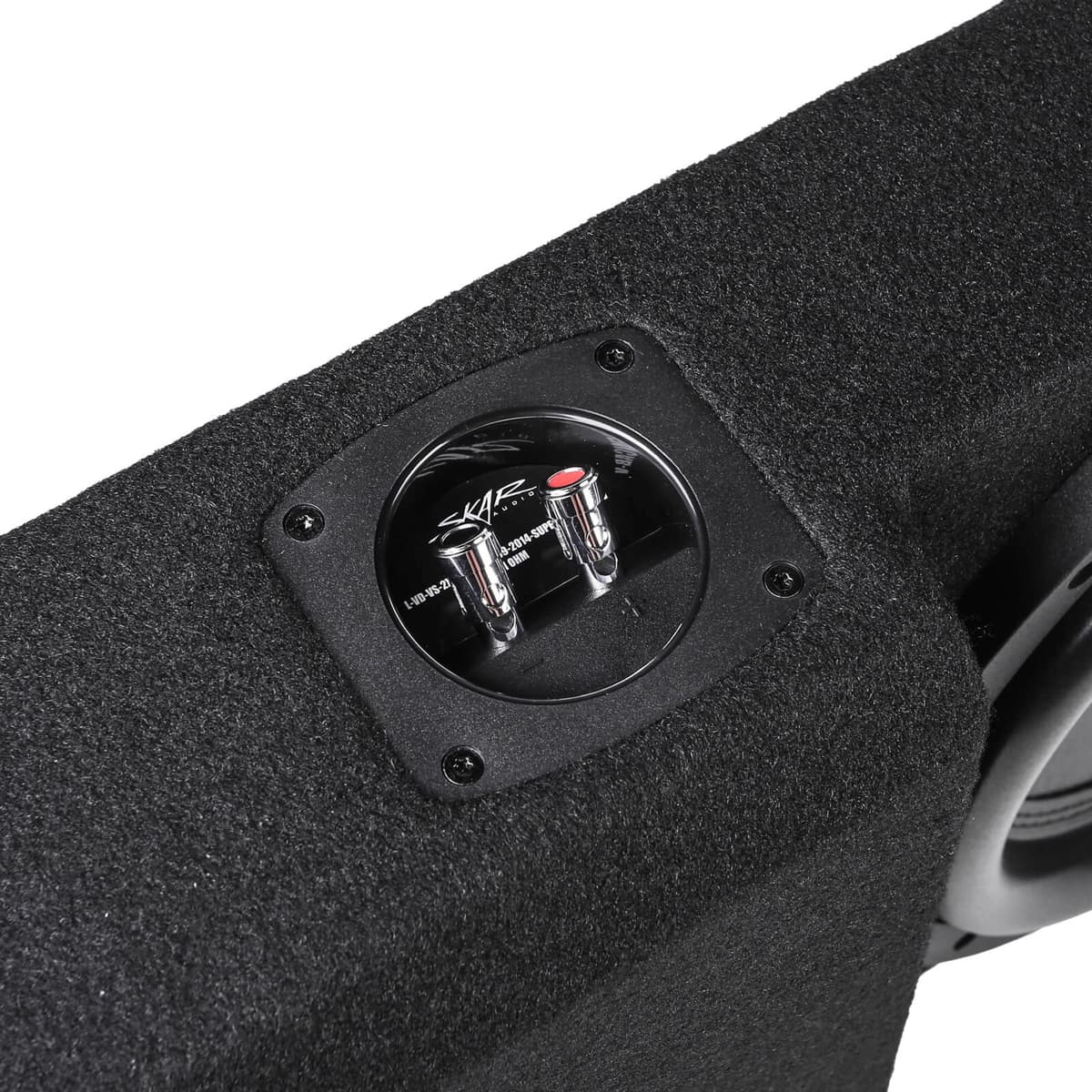 Skar Audio Dual 12" 1,600W Max Power Loaded Ported Subwoofer Enclosure Compatible with 2009-2014 Ford F-150 Super Crew Cab Trucks