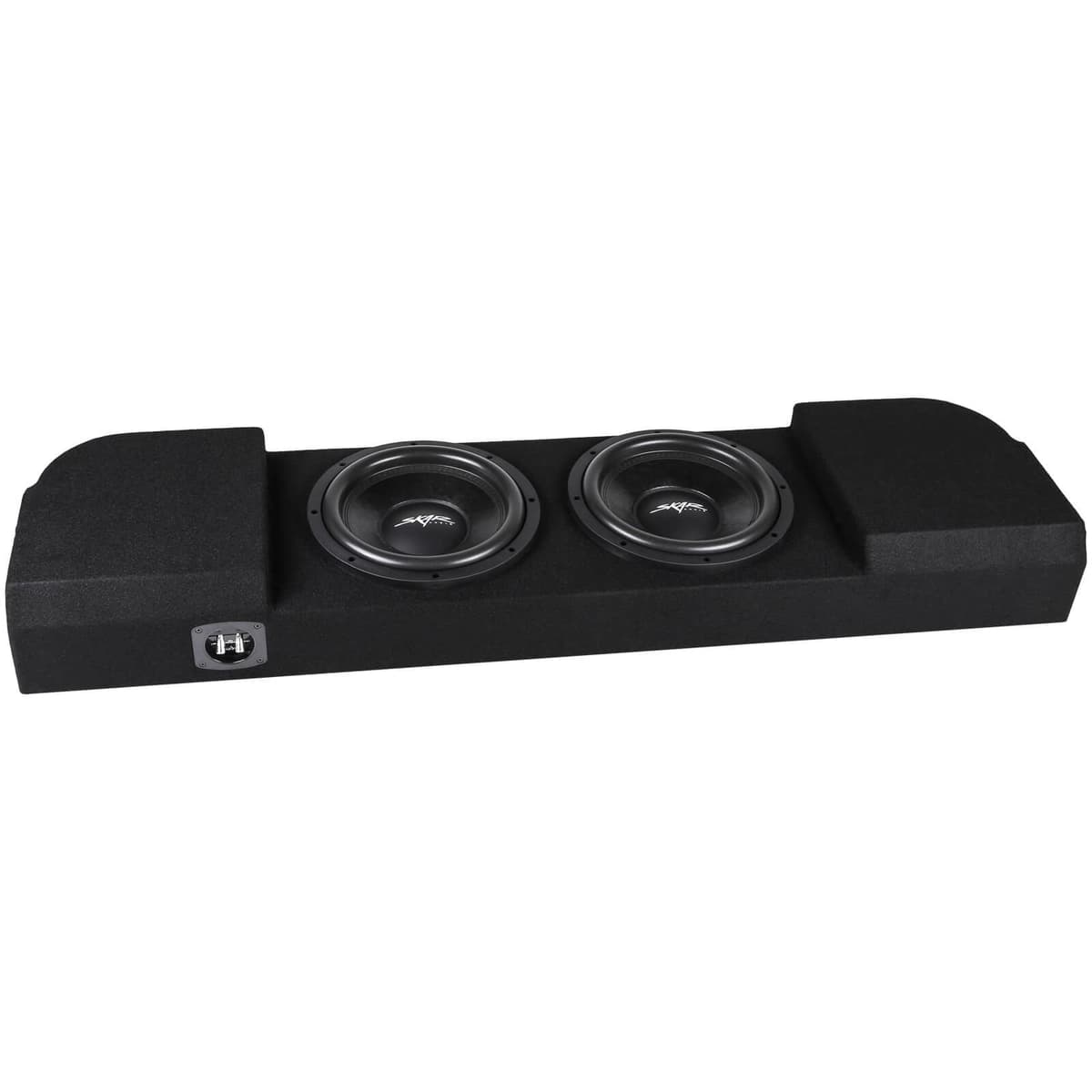 Skar Audio Quad 8" 3,200W Max Power Loaded Subwoofer Enclosure Compatible with 2017-2025 Ford Super Duty (F-250/350/450) SuperCrew Cab Trucks