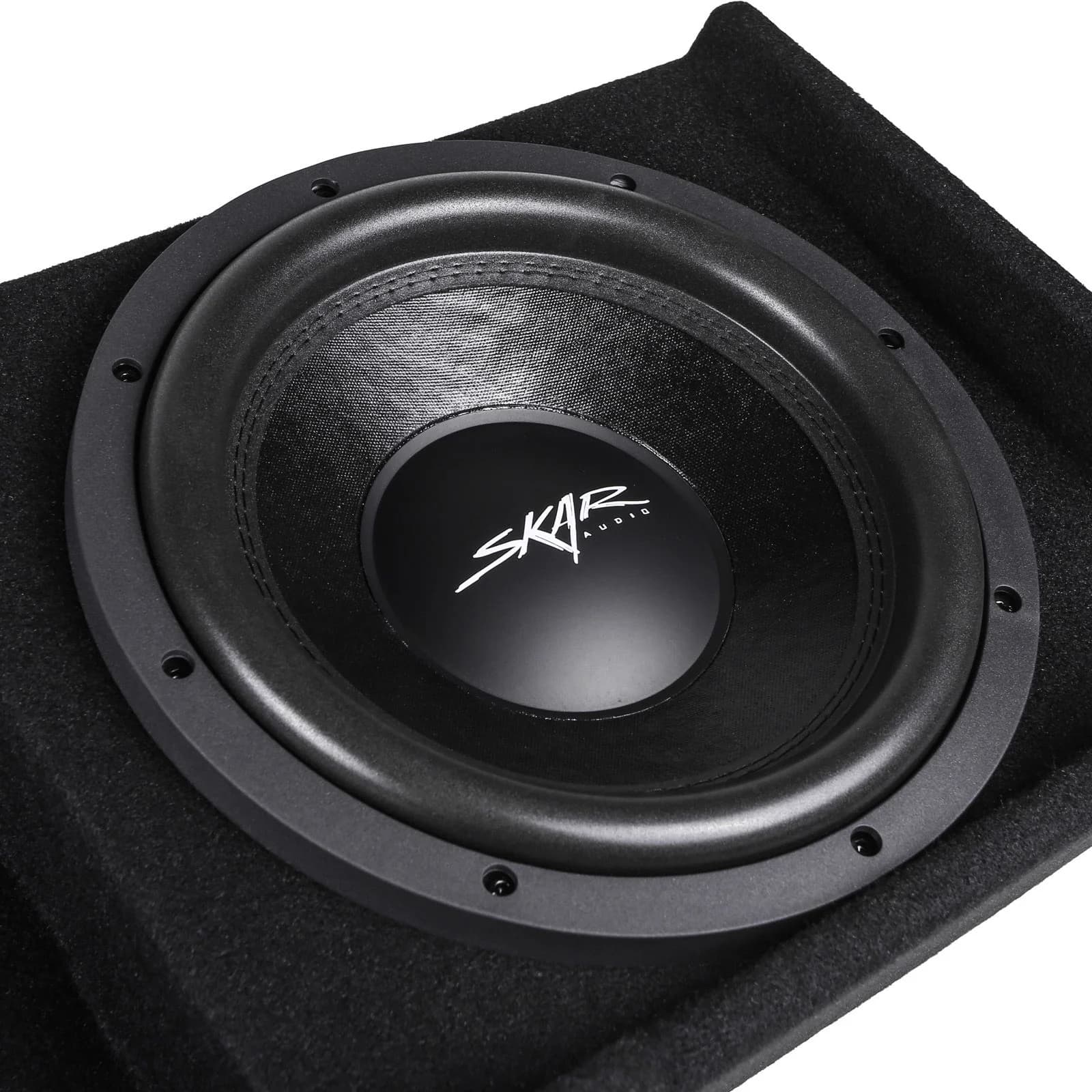 Skar Audio Dual 12" 1,600W Max Power Loaded Subwoofer Enclosure Compatible with 1999-2006 Chevrolet Silverado/GMC Sierra Extended Cab Trucks
