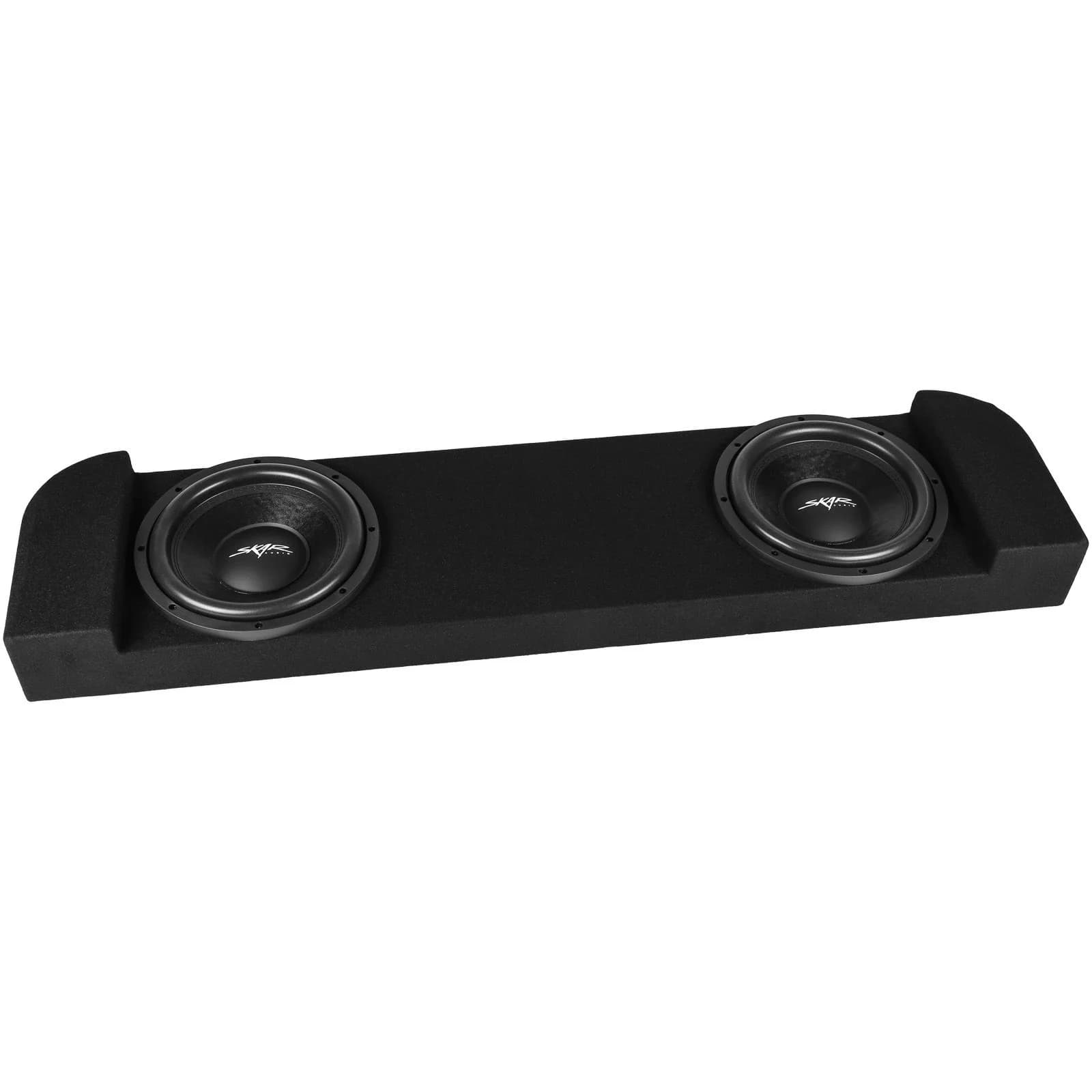 Skar Audio Dual 12" 1,600W Max Power Loaded Subwoofer Enclosure Compatible with 2014-2018 Chevy Silverado & GMC Sierra Crew Cab Trucks