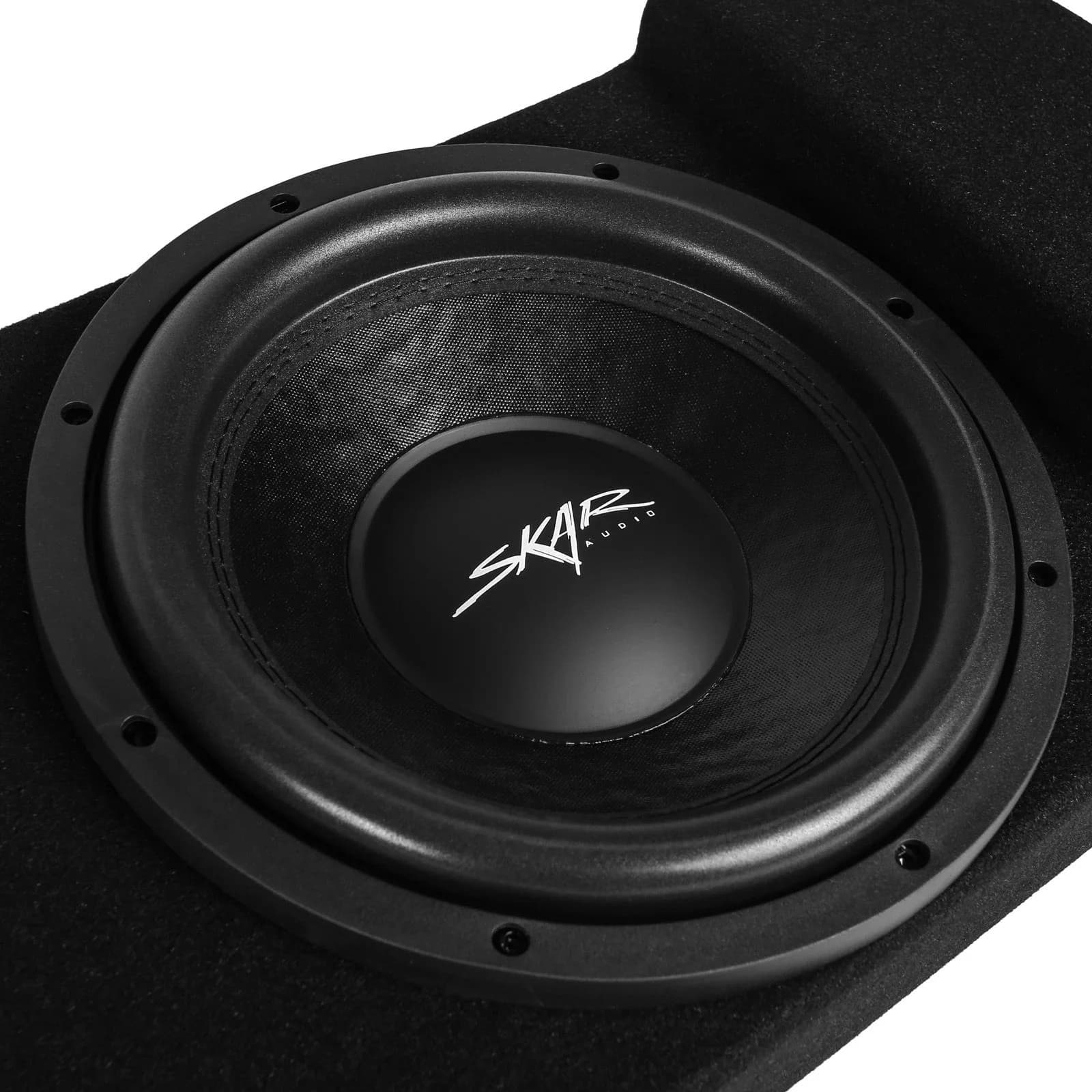 Skar Audio Dual 12" 1,600W Max Power Loaded Subwoofer Enclosure Compatible with 2014-2018 Chevy Silverado & GMC Sierra Crew Cab Trucks