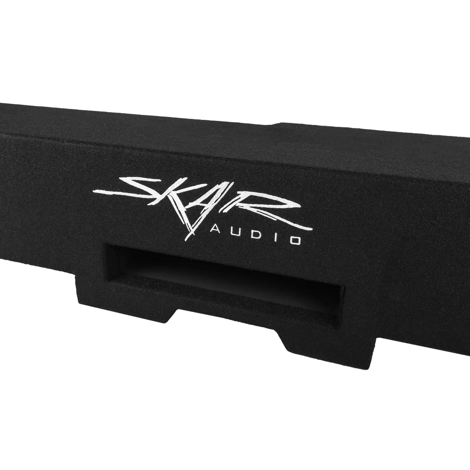 Skar Audio Quad 8" 3200W Max Power Loaded Ported Subwoofer Enclosure Compatible with 2019-2025 Chevy Silverado & GMC Sierra Crew Cab Trucks