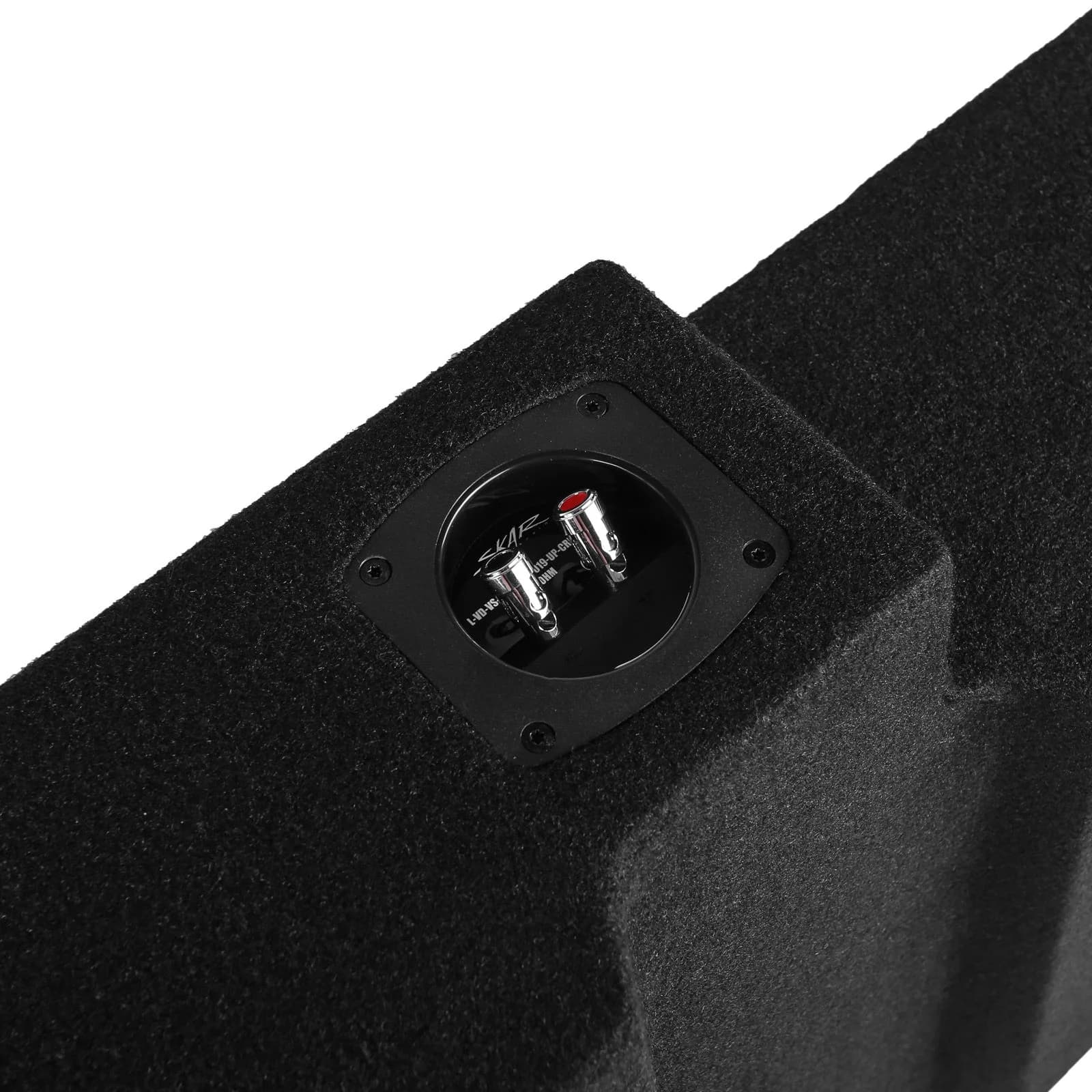 Skar Audio Quad 8" 3200W Max Power Loaded Ported Subwoofer Enclosure Compatible with 2019-2025 Chevy Silverado & GMC Sierra Crew Cab Trucks