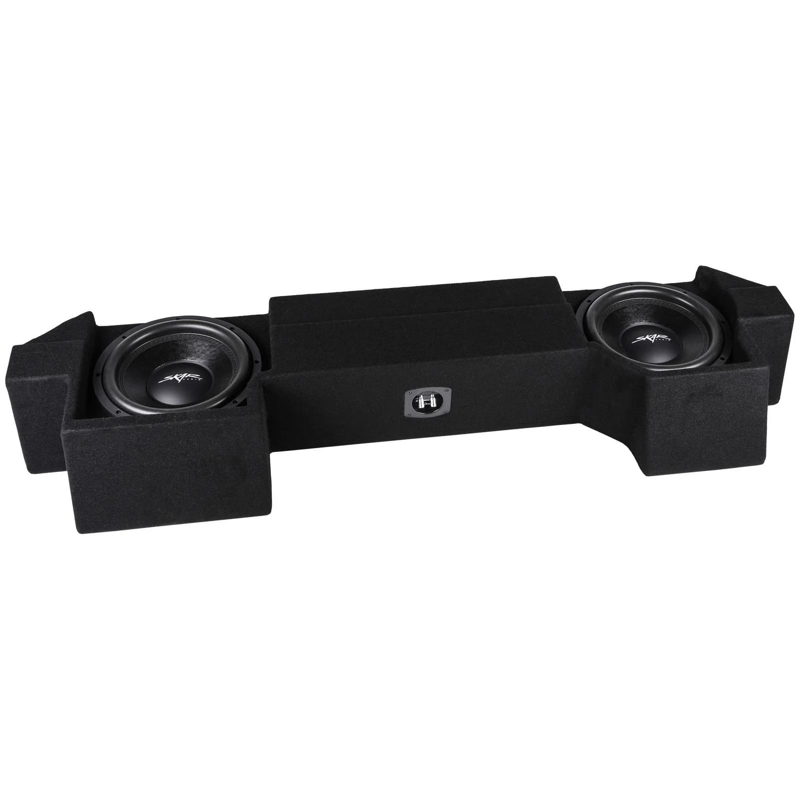 Skar Audio Dual 12" 1,600W Max Power Loaded Subwoofer Enclosure Compatible with 2019-2025 Ram 1500 (5th Gen) Crew Cab Trucks