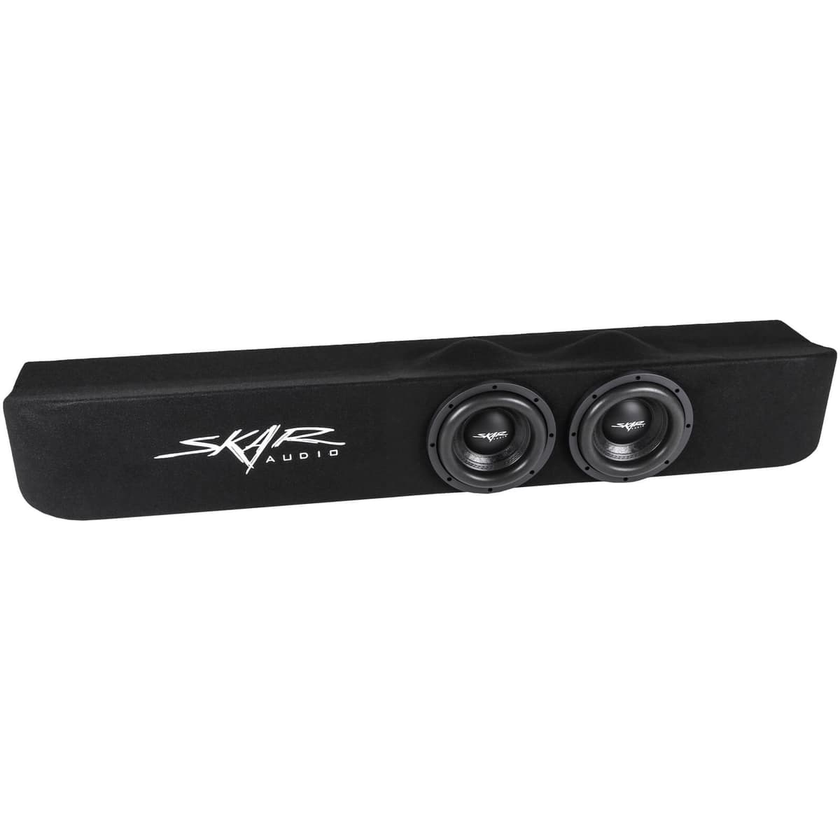 Skar Audio Dual 12" 1,600W Max Power Loaded Ported Subwoofer Enclosure Compatible with 2009-2014 Ford F-150 Super Crew Cab Trucks