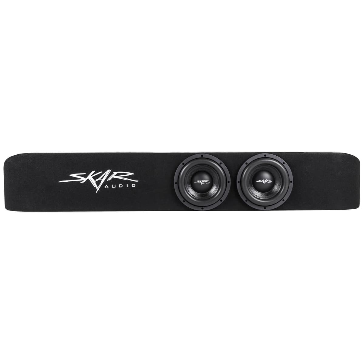 Skar Audio Dual 12" 1,600W Max Power Loaded Ported Subwoofer Enclosure Compatible with 2009-2014 Ford F-150 Super Crew Cab Trucks