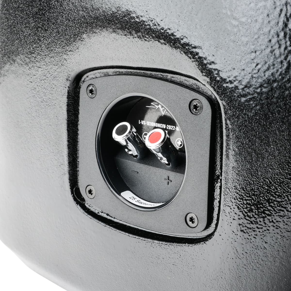 Skar Audio Single 10" 1,000W Max Power Loaded Subwoofer Enclosure Compatible with 2022-UP Honda Civic Sedan Vehicles