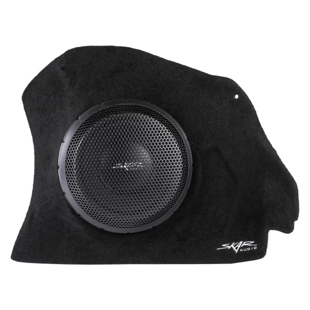 Single 10" 1,000W Max Power Loaded Subwoofer Enclosure Compatible with 2021-2025 Hyundai Elantra Vehicles