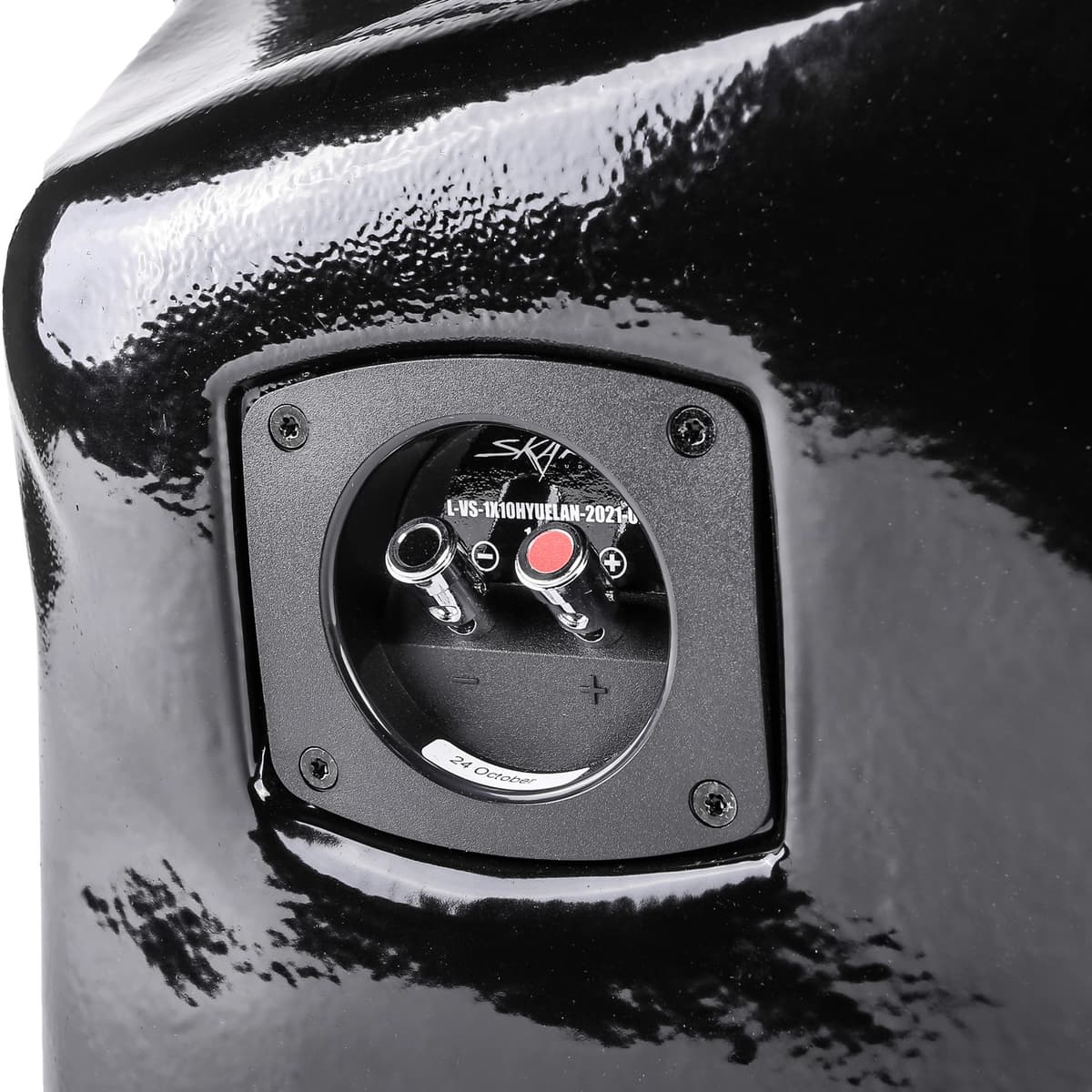 Skar Audio Single 10" 1,000W Max Power Loaded Subwoofer Enclosure Compatible with 2021-2025 Hyundai Elantra Vehicles
