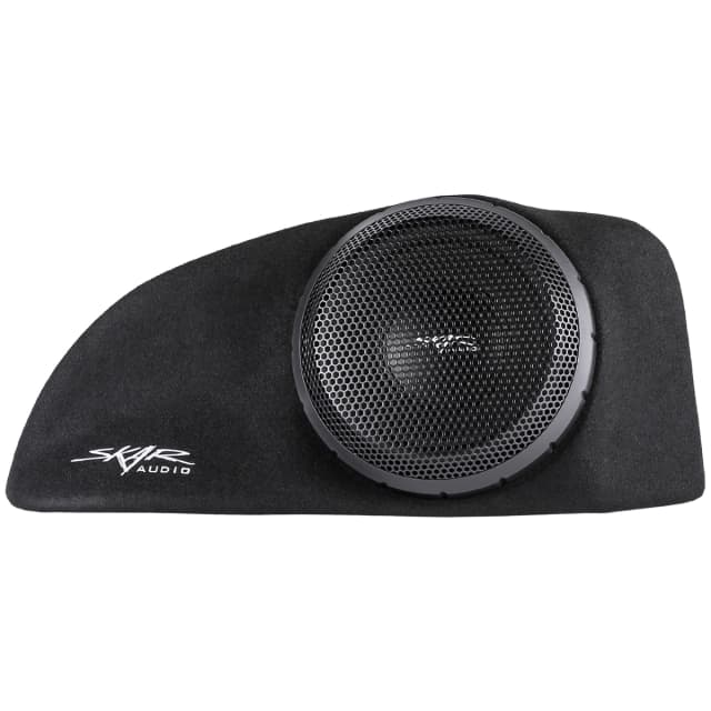 Single 10" 1,000W Max Power Loaded Subwoofer Enclosure Compatible with 2011-2021 Jeep Grand Cherokee Vehicles