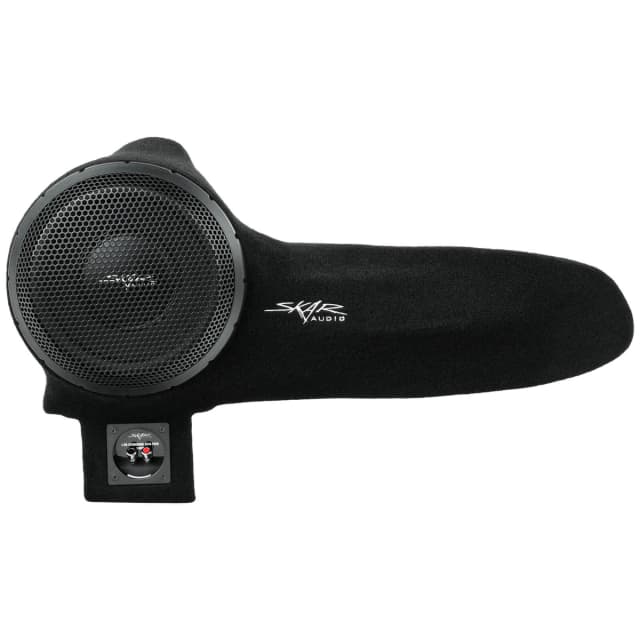 Single 10" 1,000W Max Power Loaded Subwoofer Enclosure Compatible with 2014-2020 Nissan Rogue Vehicles