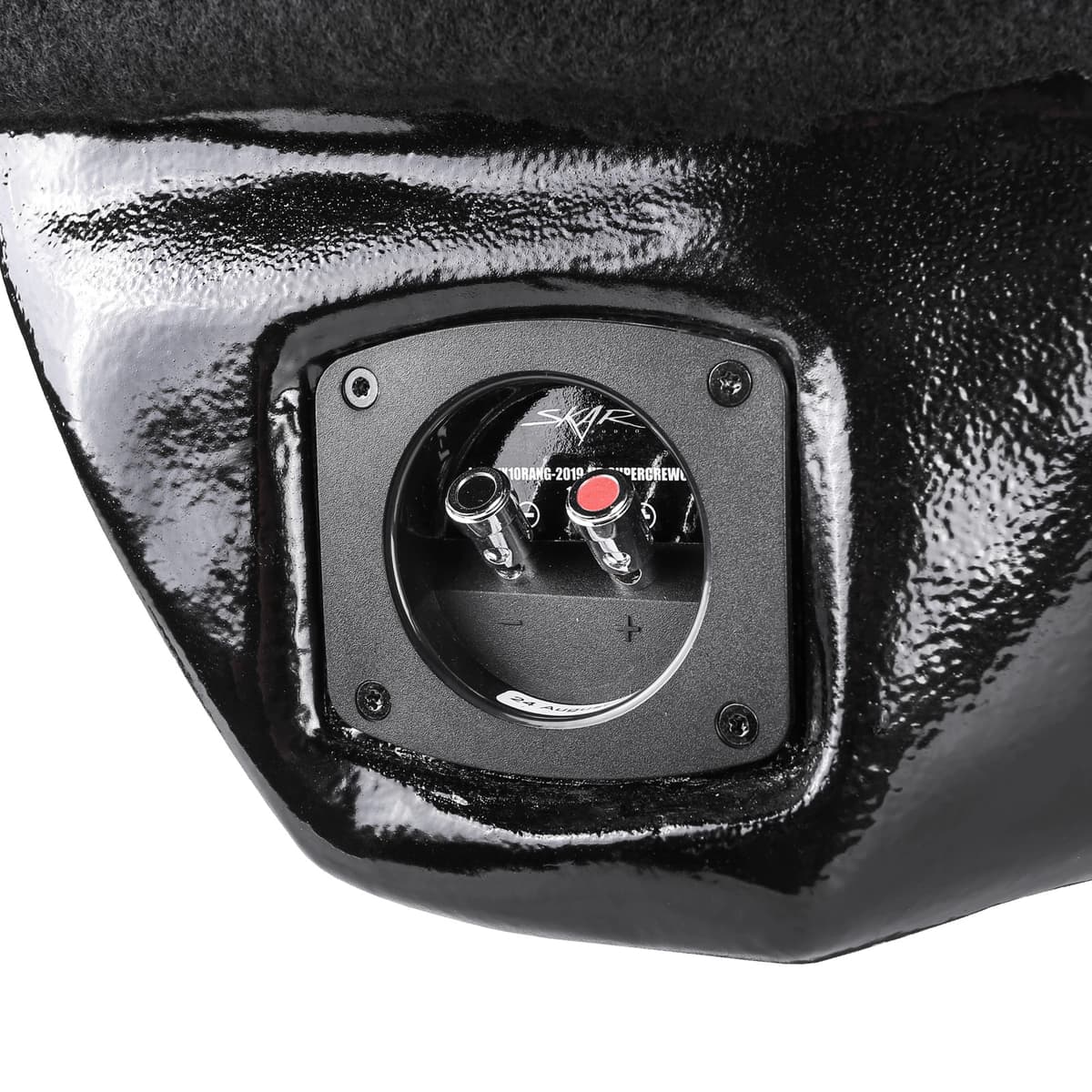 Skar Audio Single 10" 1,000W Max Power Loaded Subwoofer Enclosure Compatible with 2019-2025 Ford Ranger Super Crew Cab Trucks