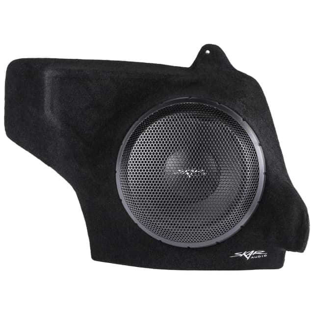 Single 12" 1,000W Max Power Loaded Subwoofer Enclosure Compatible with 2015-2019 Hyundai Sonata Vehicles