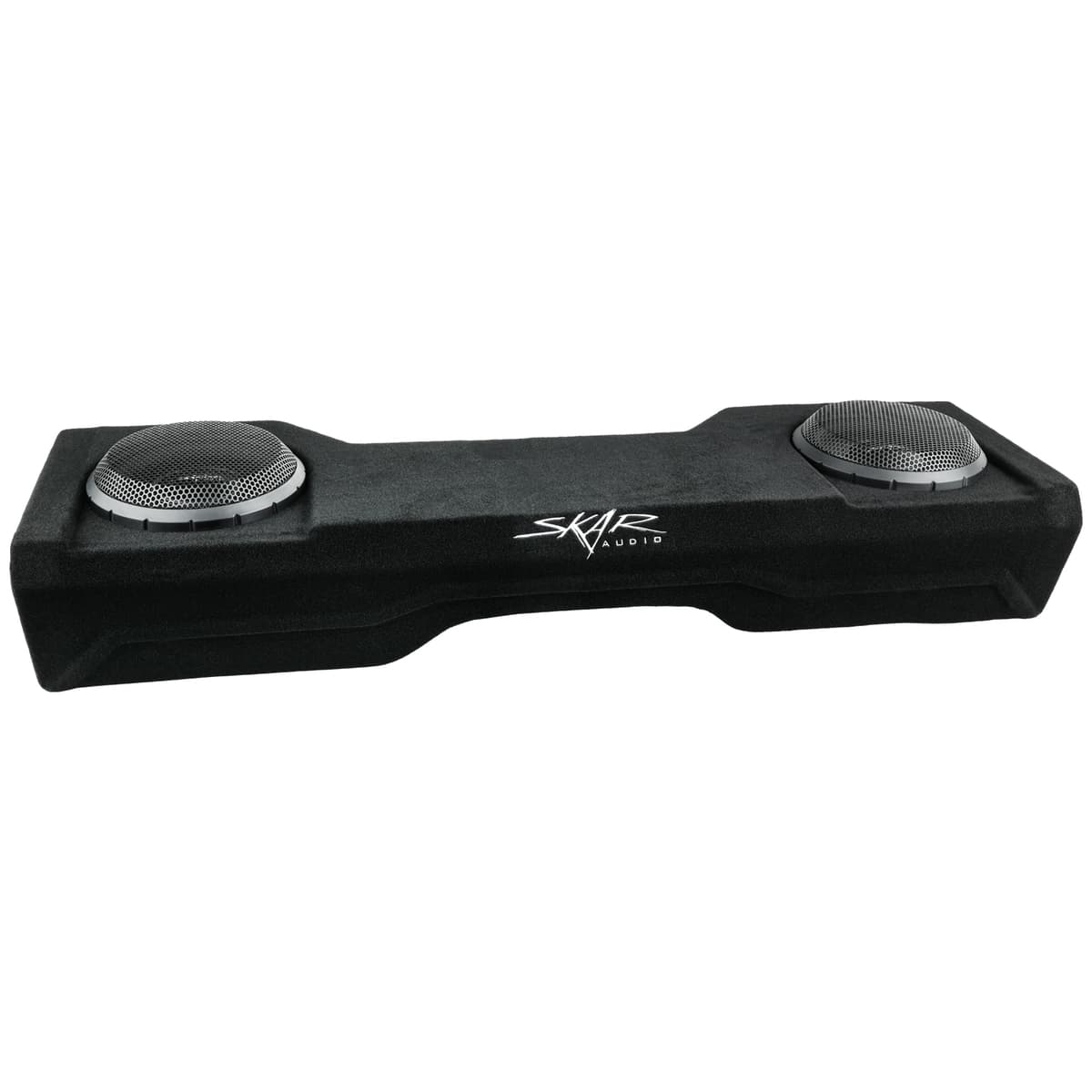 Dual 10" 2,000W Max Power Loaded Subwoofer Enclosure Compatible with 2007-2013 Chevy Silverado & GMC Sierra Extended Cab Trucks