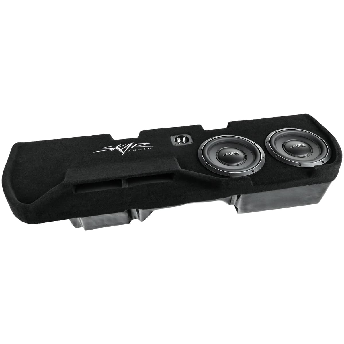 Dual 10" 2,000W Max Power Loaded Ported Subwoofer Enclosure Compatible with 2022-2025 Toyota Tundra CrewMax Cab Trucks